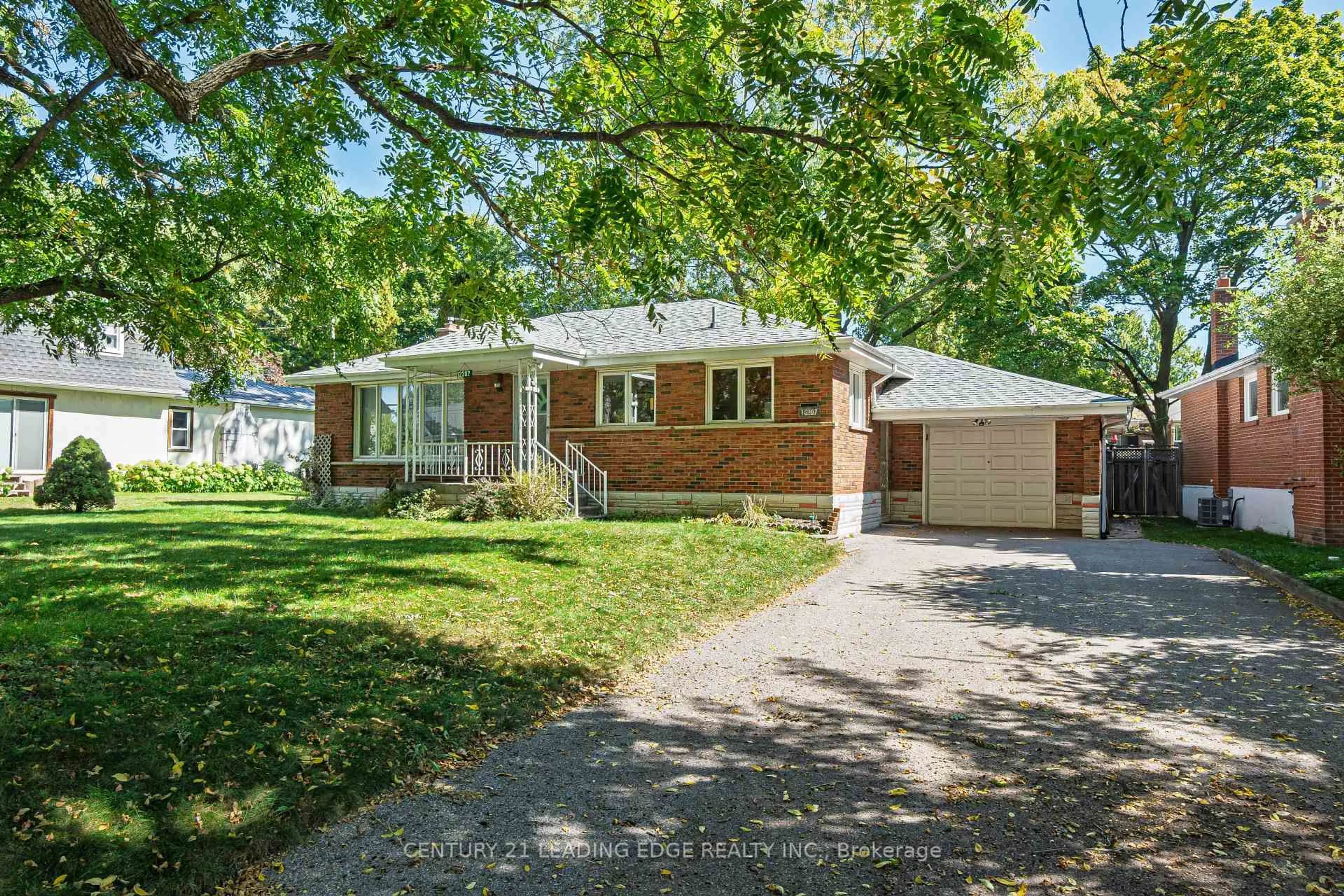 Home with brick exterior material, street for 12207 Tenth Line, Whitchurch-Stouffville Ontario L4A 6B6