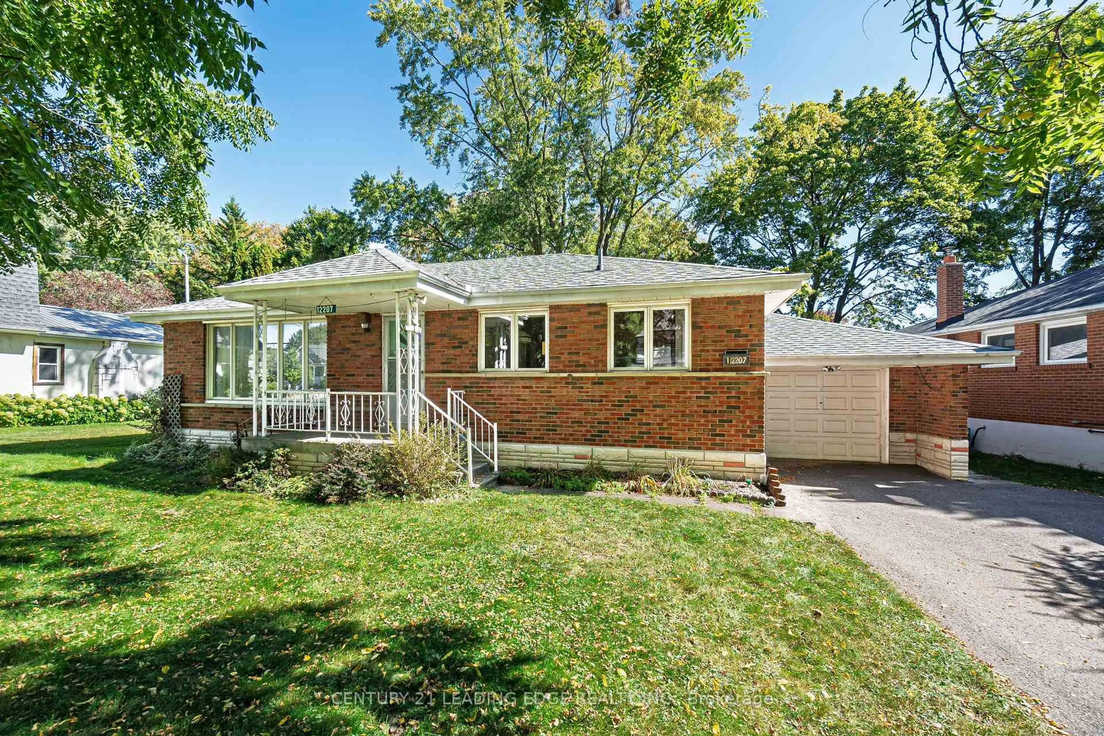 Home with brick exterior material, street for 12207 Tenth Line, Whitchurch-Stouffville Ontario L4A 6B6
