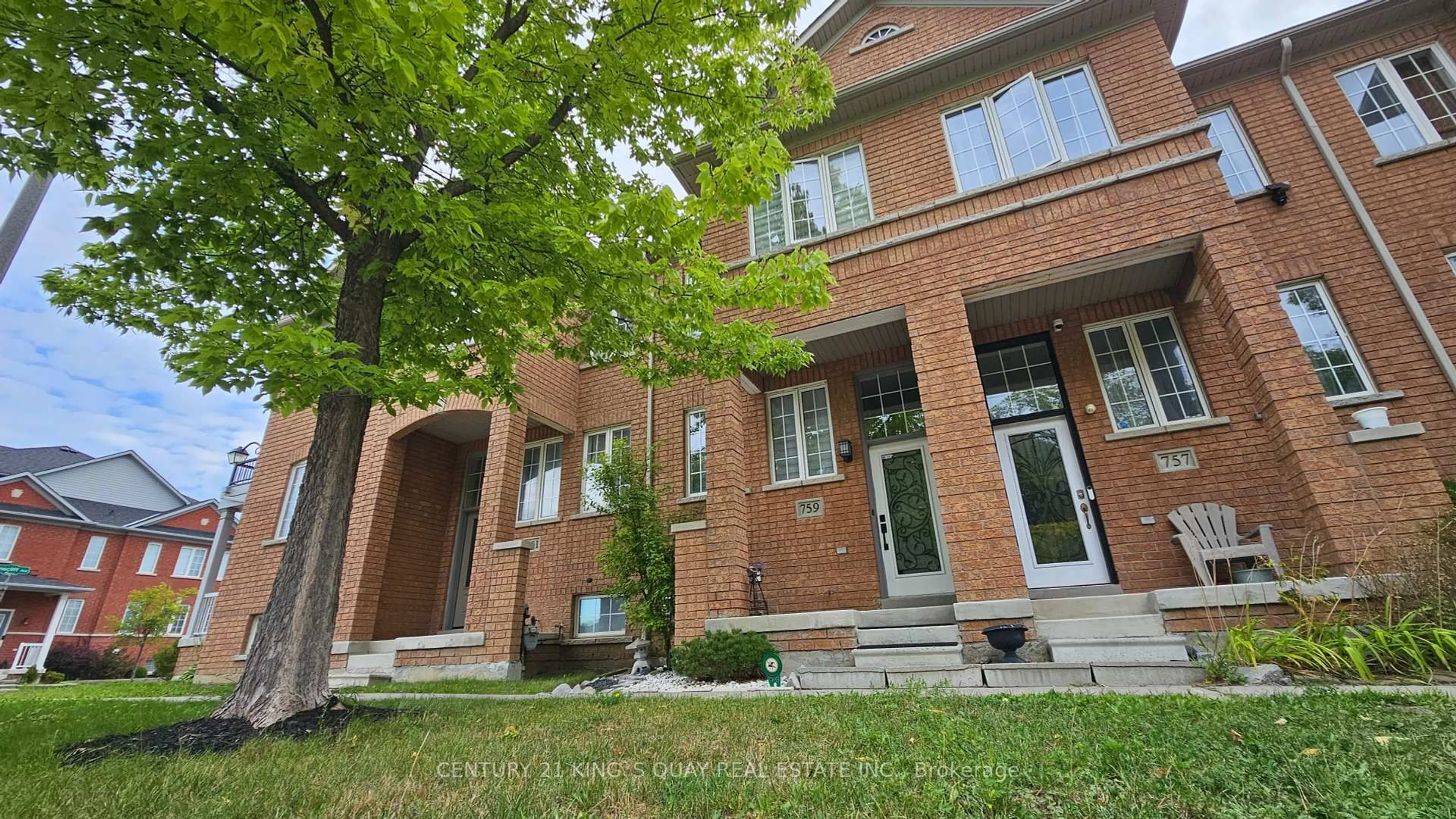 Home with brick exterior material, street for 759 Cornell Rouge Blvd, Markham Ontario L6B 0K2
