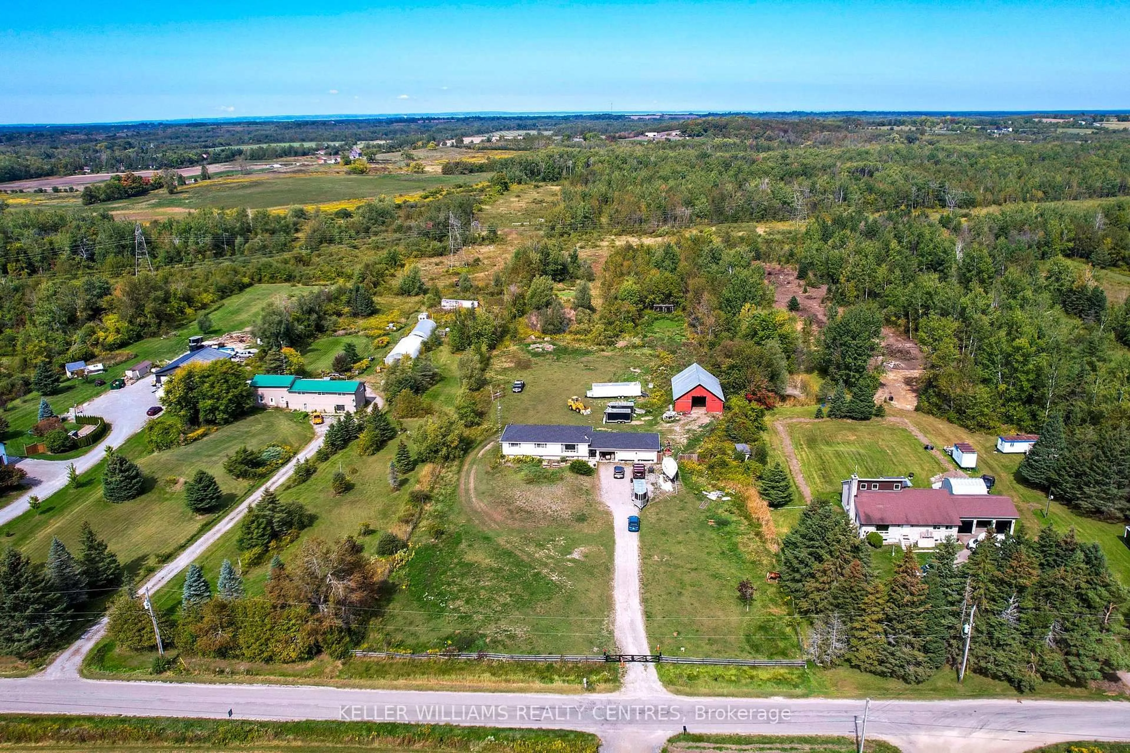 A pic from outside/outdoor area/front of a property/back of a property/a pic from drone, water/lake/river/ocean view for 6268 Frog St, Georgina Ontario L0E 1N0