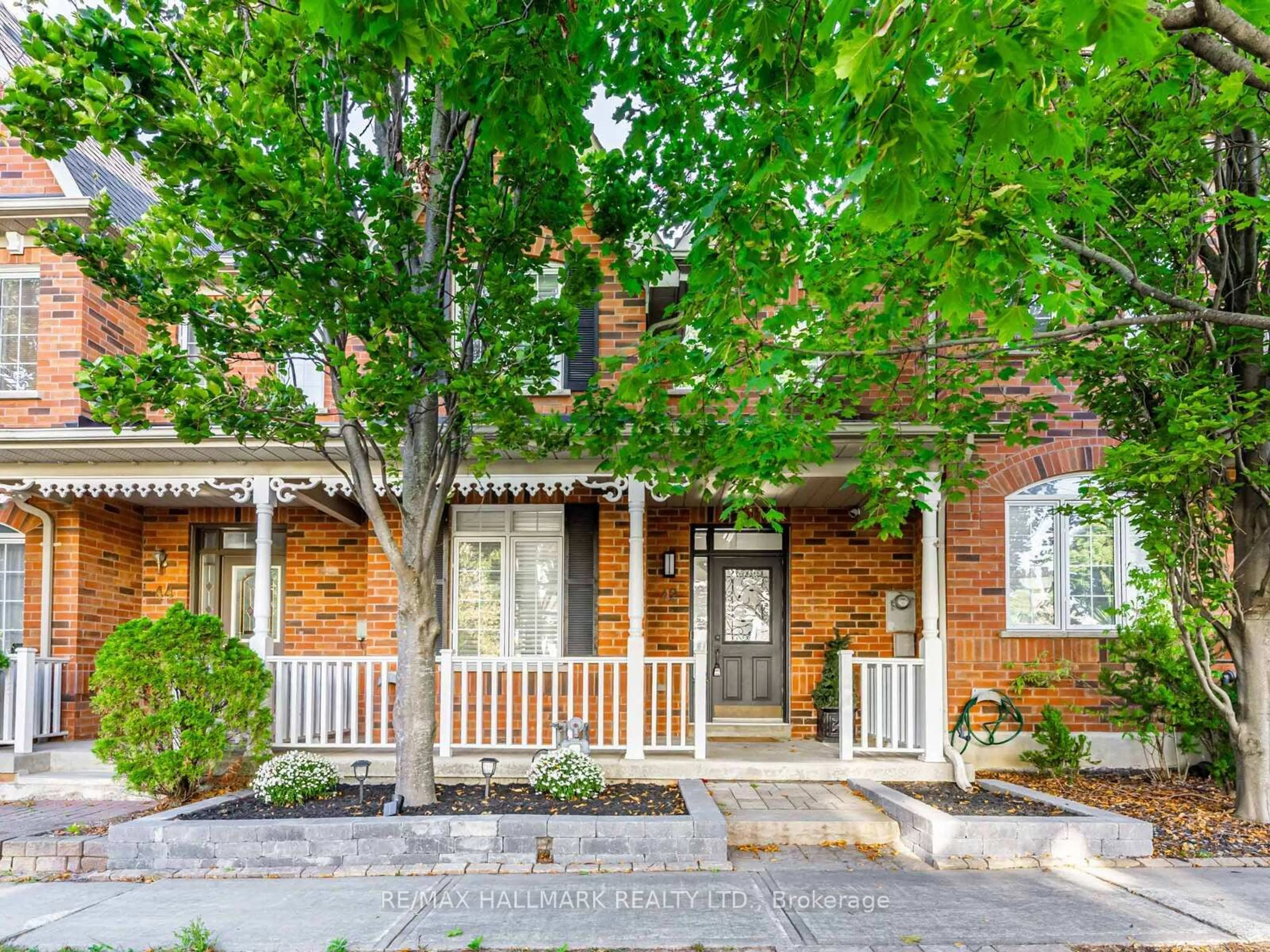 Home with brick exterior material, street for 42 Dancers Dr, Markham Ontario L6C 2A6