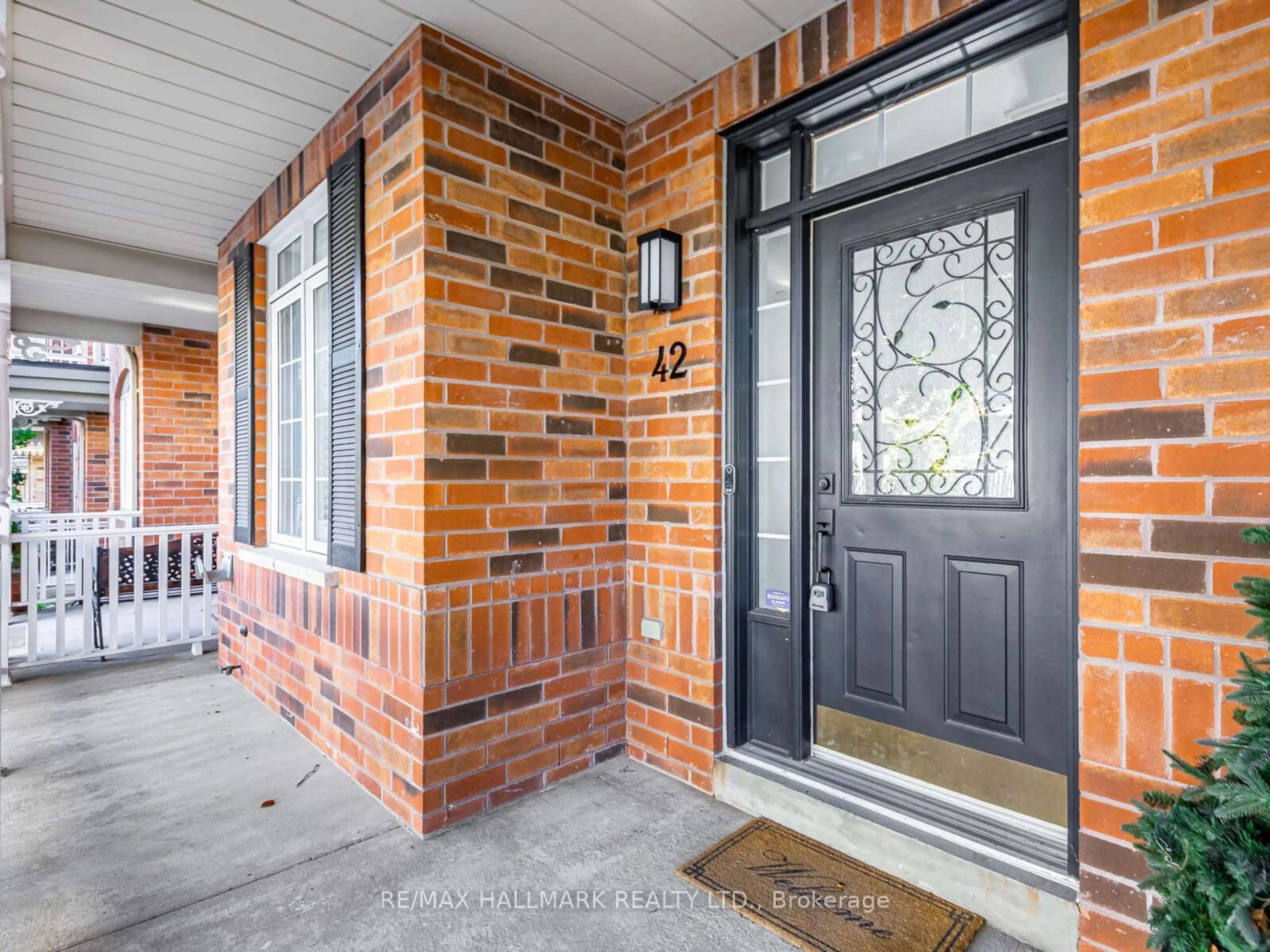 Home with brick exterior material, street for 42 Dancers Dr, Markham Ontario L6C 2A6