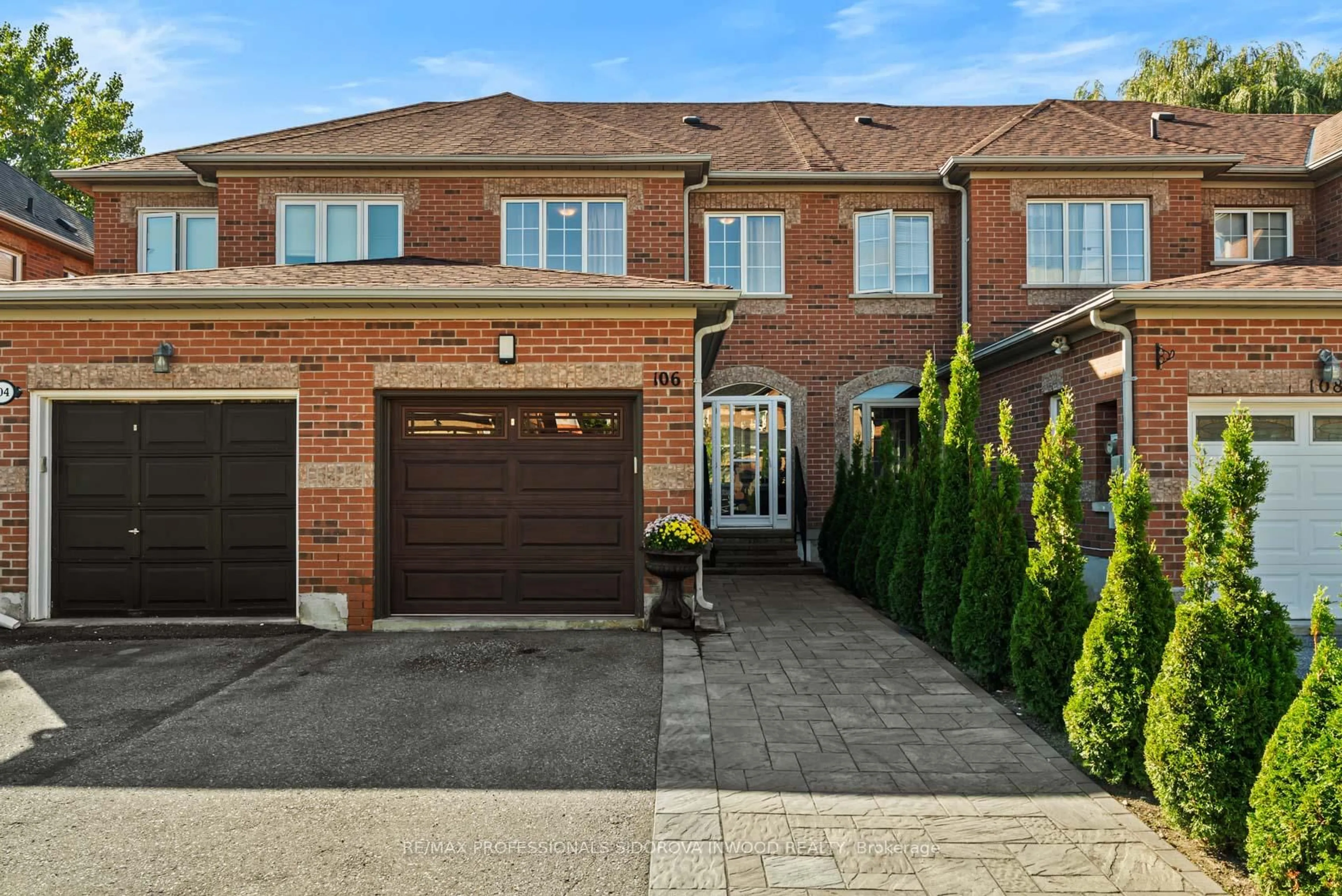Home with brick exterior material, street for 106 Lucena Cres, Vaughan Ontario L6A 2W5