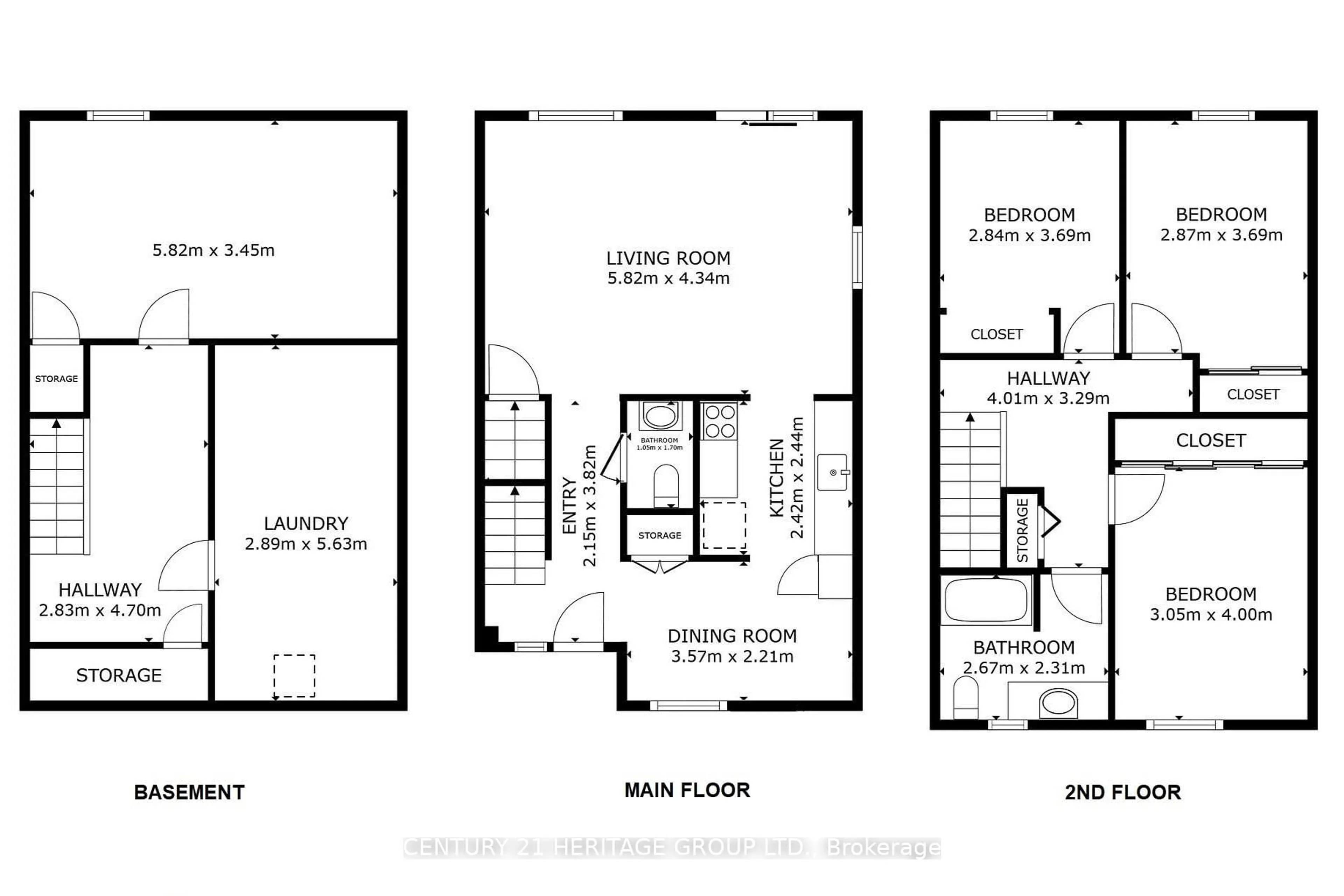 Floor plan for 72 Osborn St, Essa Ontario L0M 1B0