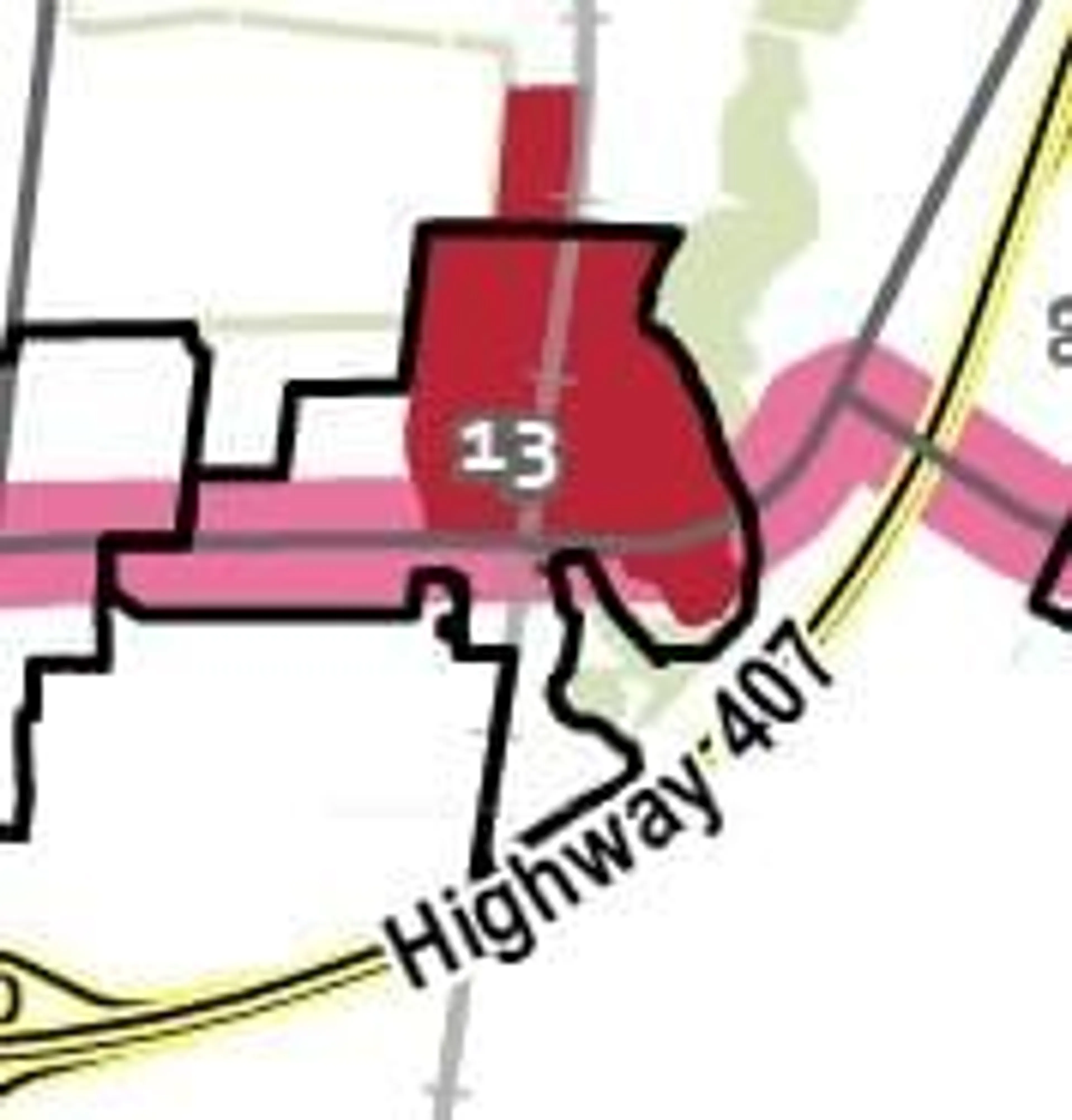 Picture of a map for 8 Hillside Ave, Vaughan Ontario L4K 1X1