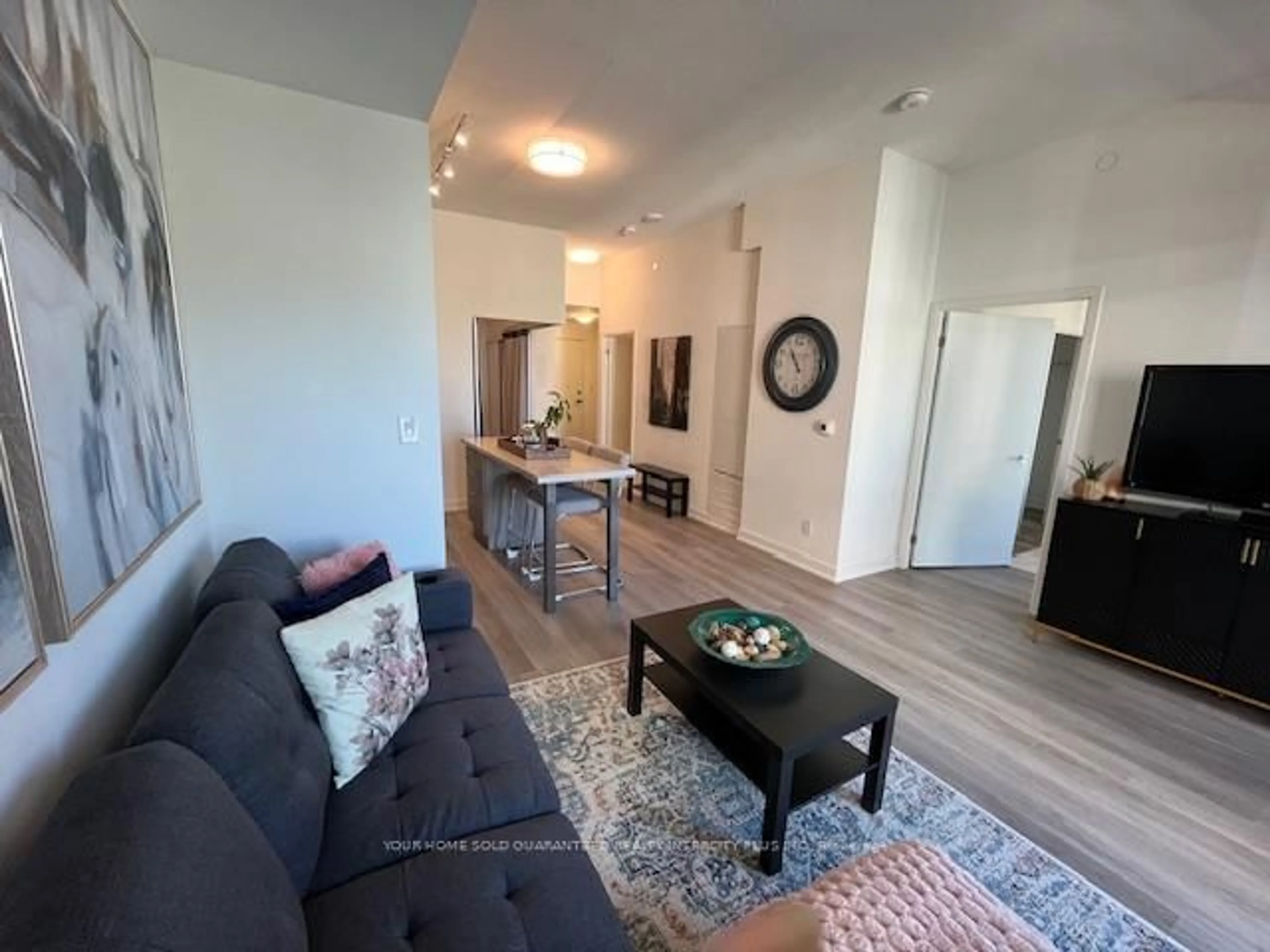 Living room with furniture, unknown for 8119 Birchmount Rd #A1028, Markham Ontario L6G 0H6