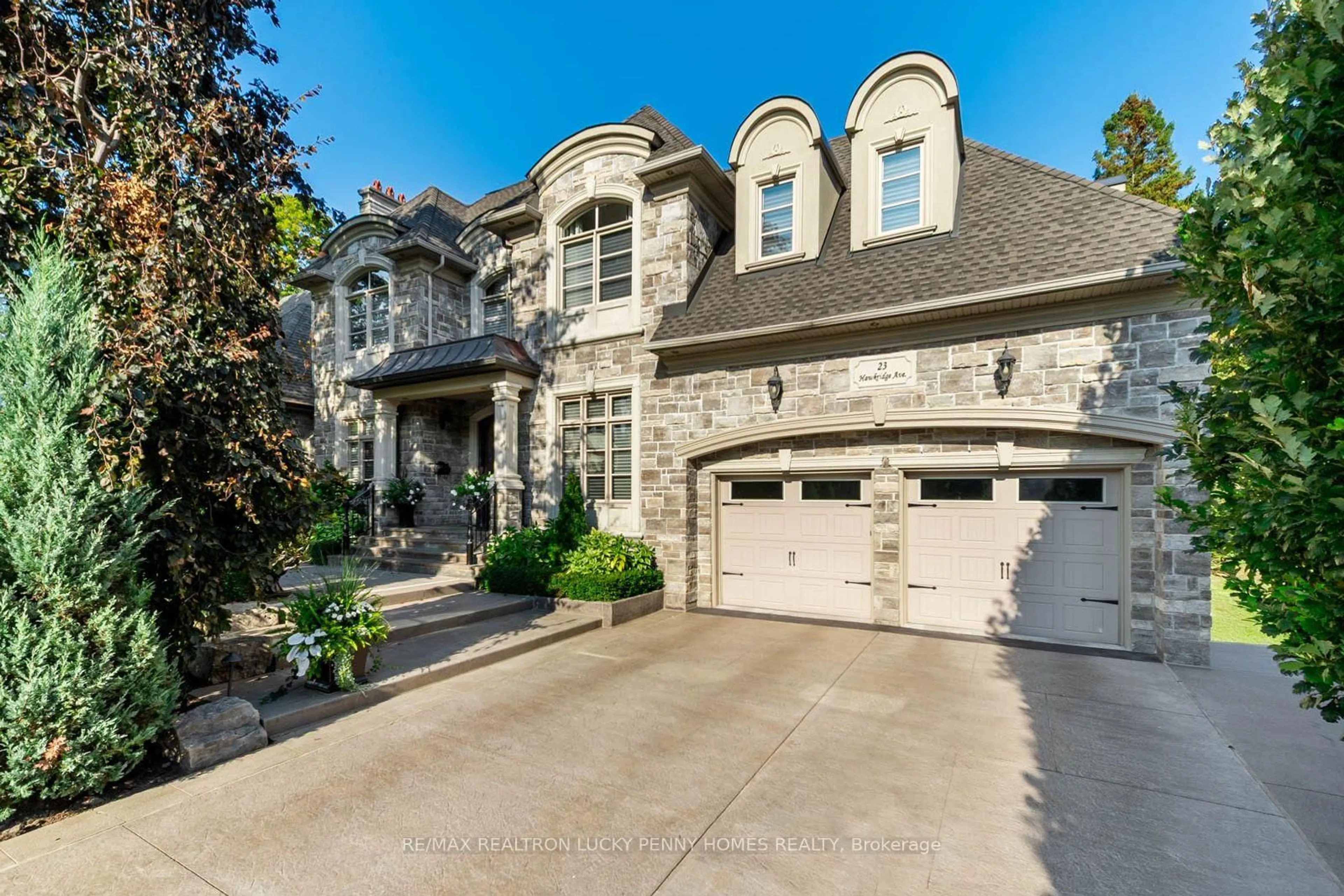 Home with brick exterior material, street for 23 Hawkridge Ave, Markham Ontario L3P 1V8