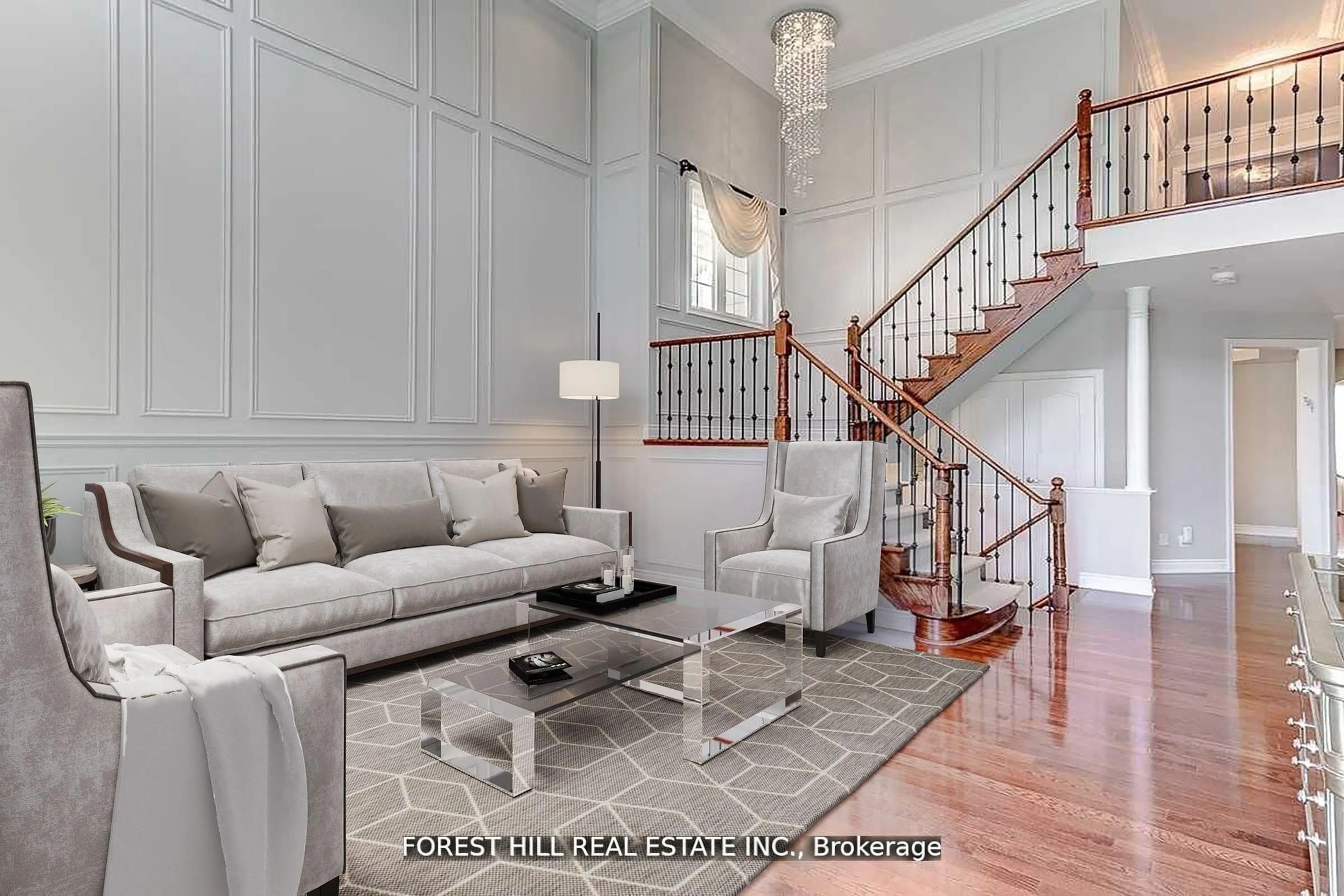Living room with furniture, unknown for 749 Via Romano Blvd, Vaughan Ontario L6A 0G4