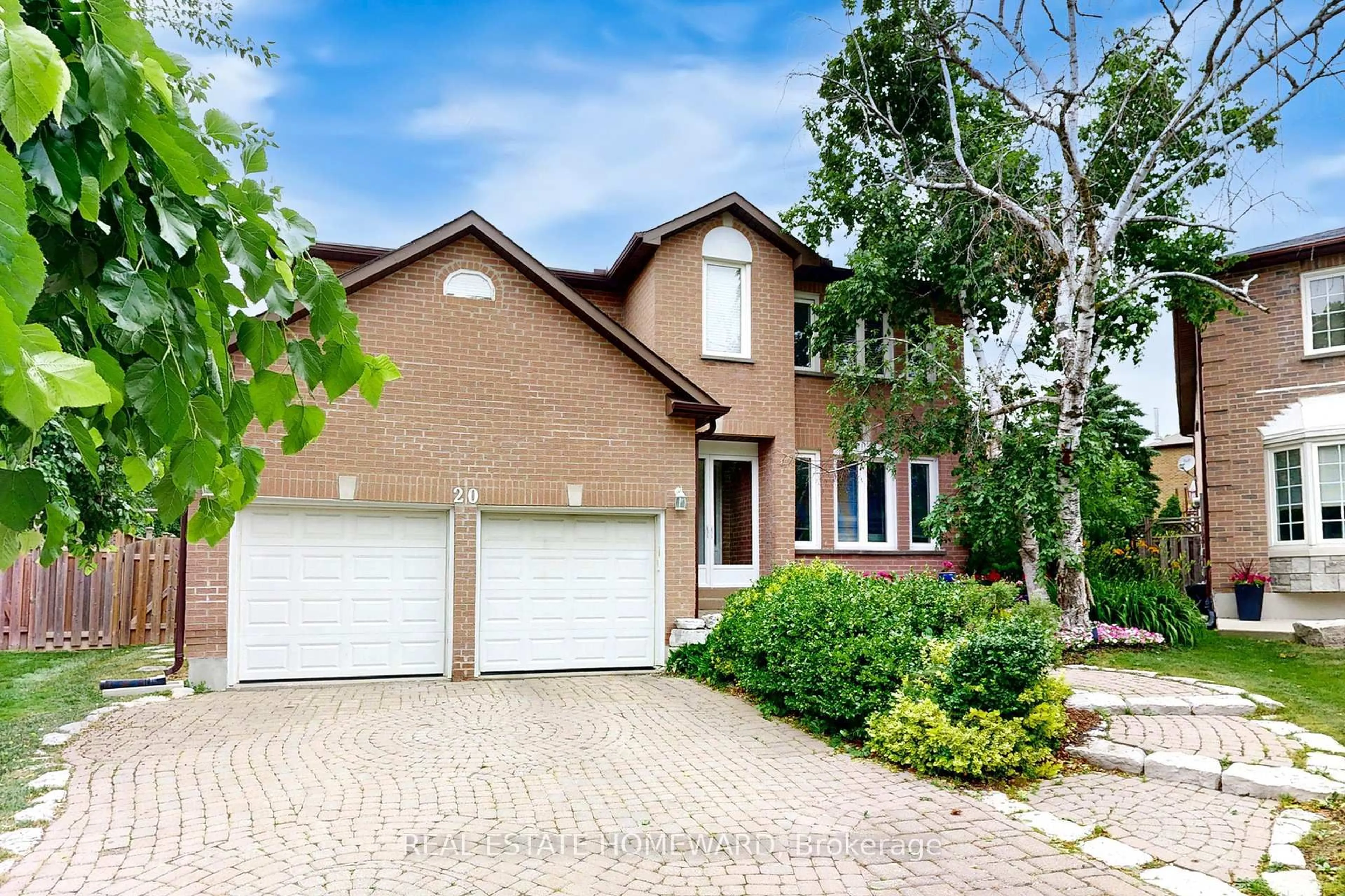 Home with brick exterior material, street for 20 Anvil Crt, Richmond Hill Ontario L4C 9G7