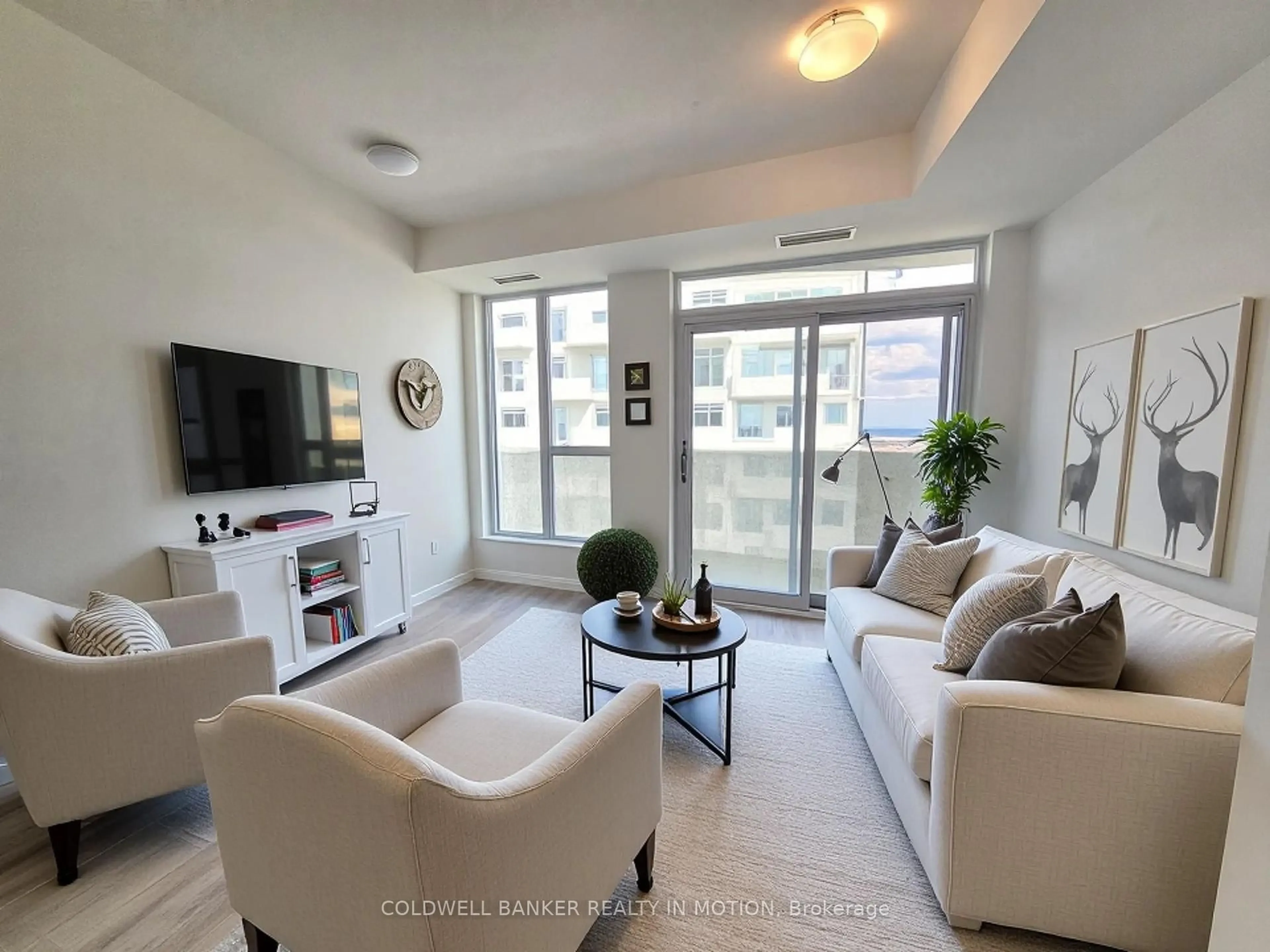 Living room with furniture, unknown for 10 Abeja St #2418, Vaughan Ontario L4K 0R4