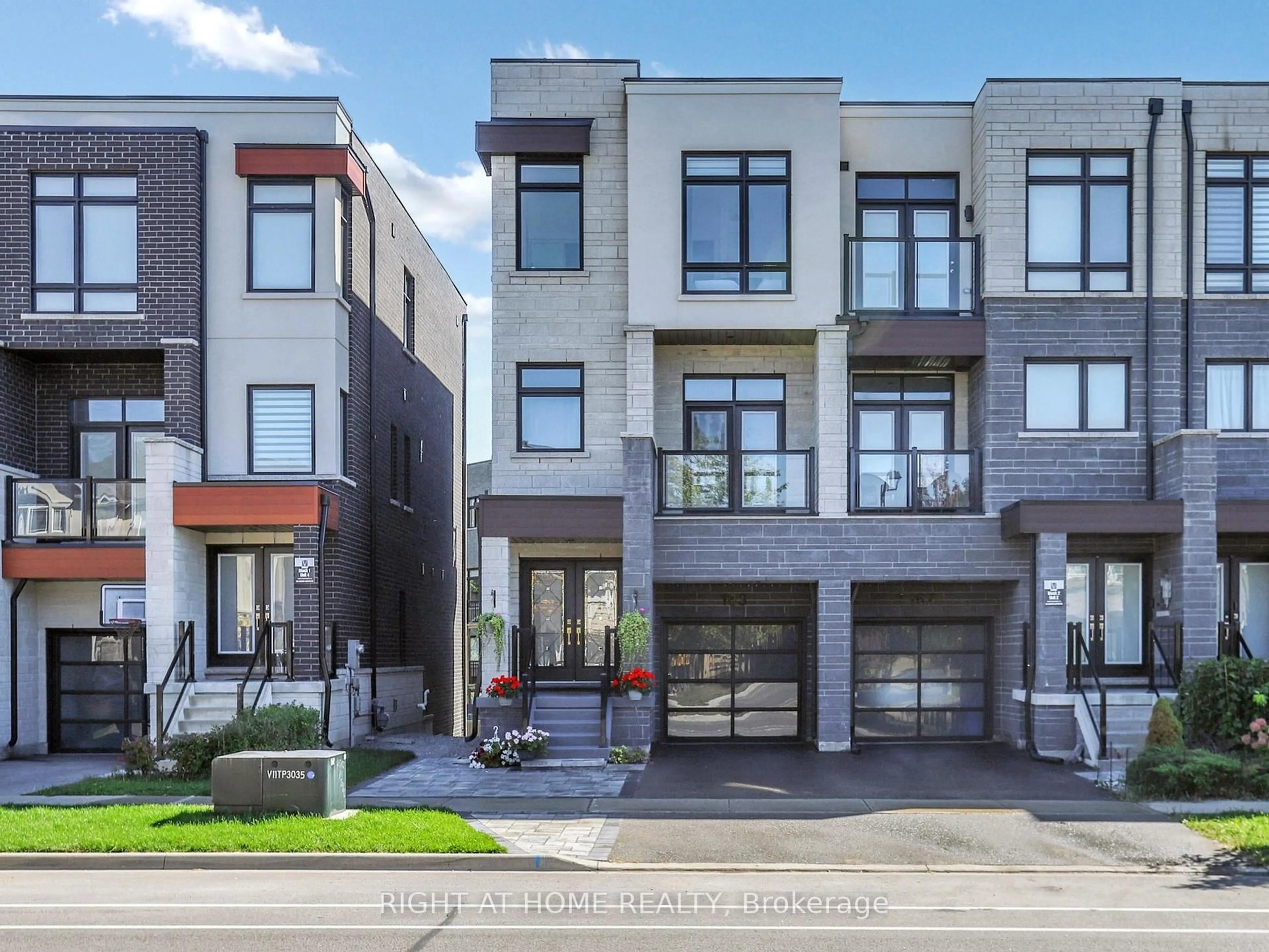 Home with brick exterior material, street for 163 Lebovic Campus Dr, Vaughan Ontario L6A 5A1
