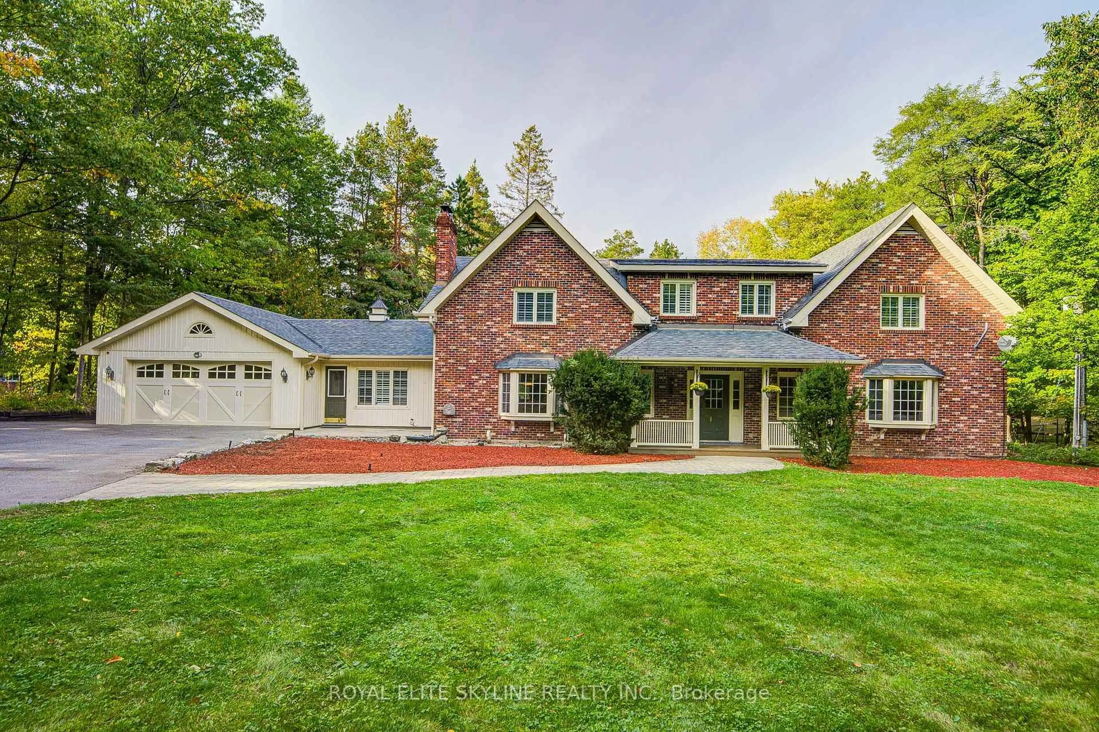 Home with brick exterior material, street for 4636 Cherry St, Whitchurch-Stouffville Ontario L4A 7X4