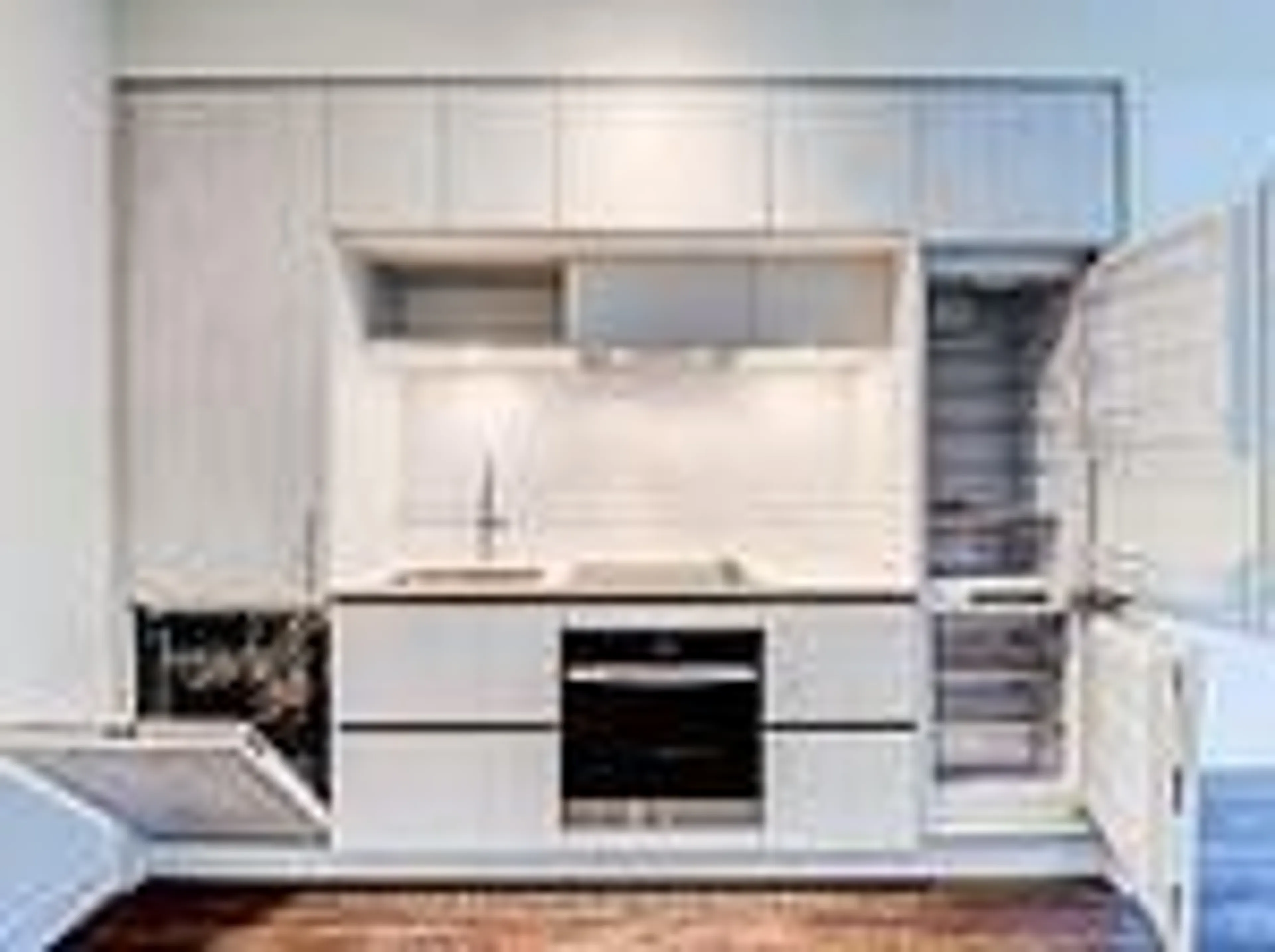 Contemporary kitchen, unknown for 2 David Eyer Rd #722, Richmond Hill Ontario L4S 0N6