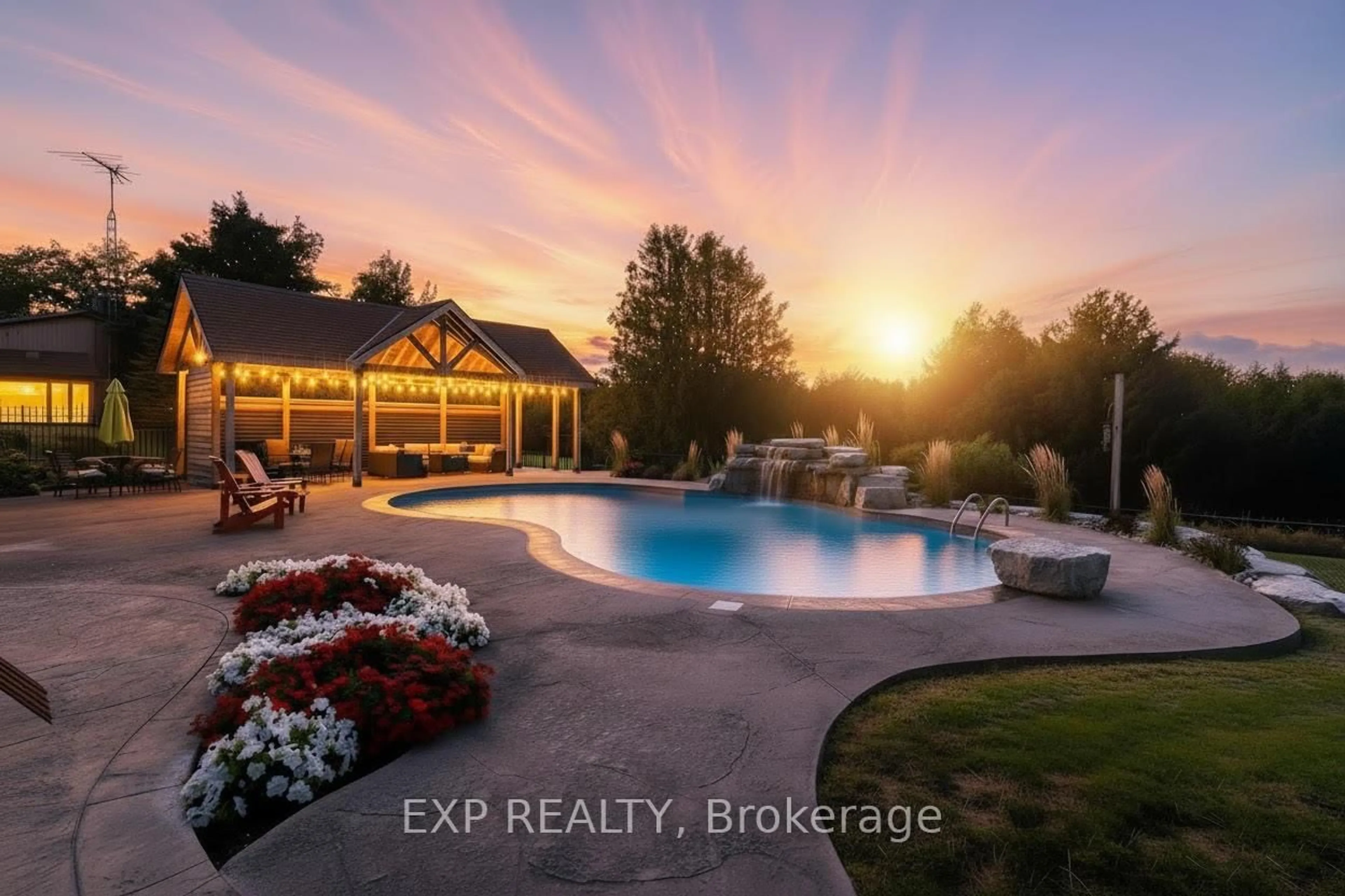 Pool for 18 Acton Rd, Uxbridge Ontario L0C 1H0