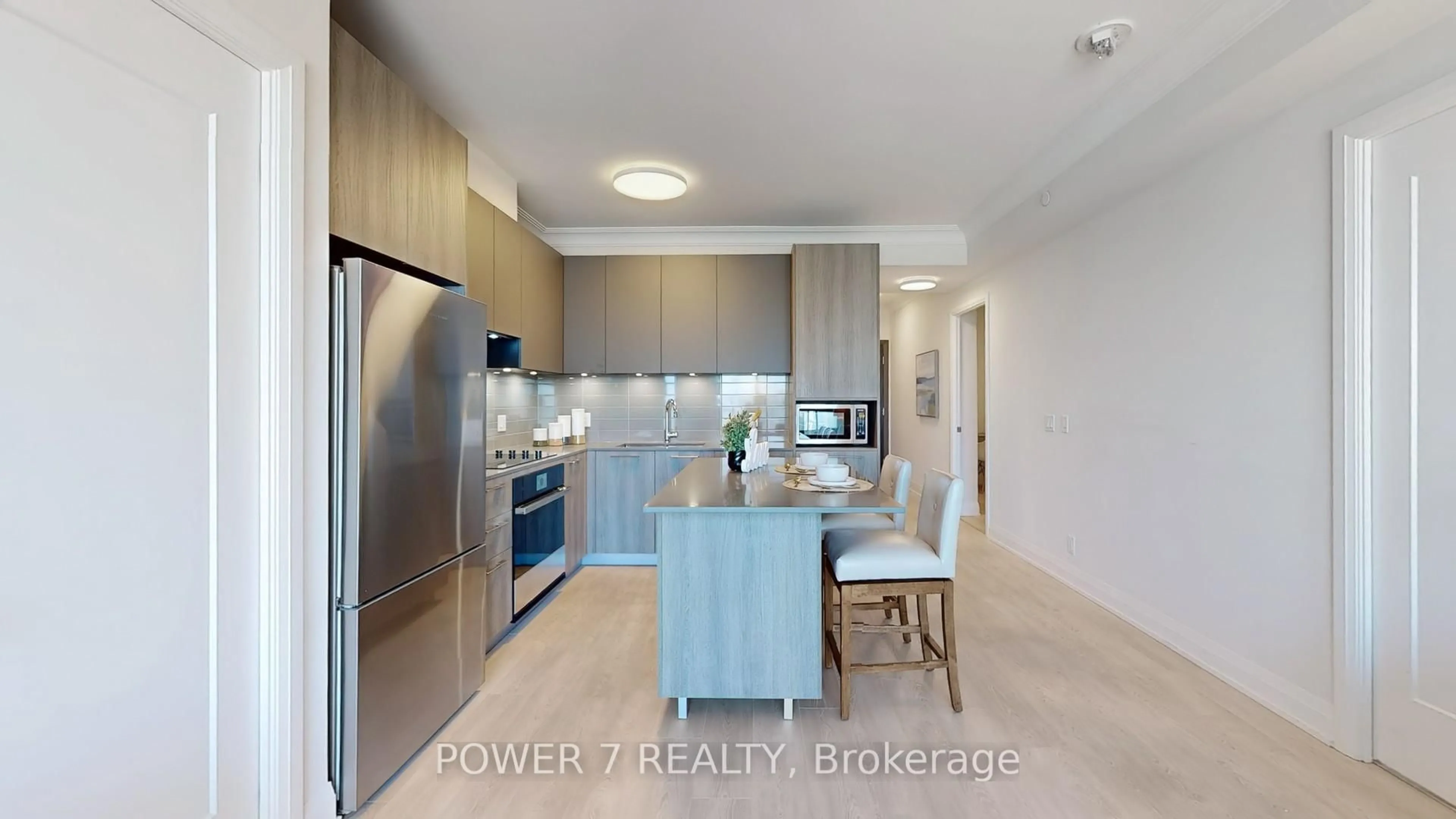 Open concept kitchen, unknown for 18 Water Walk Dr #1706, Markham Ontario L3R 6L5