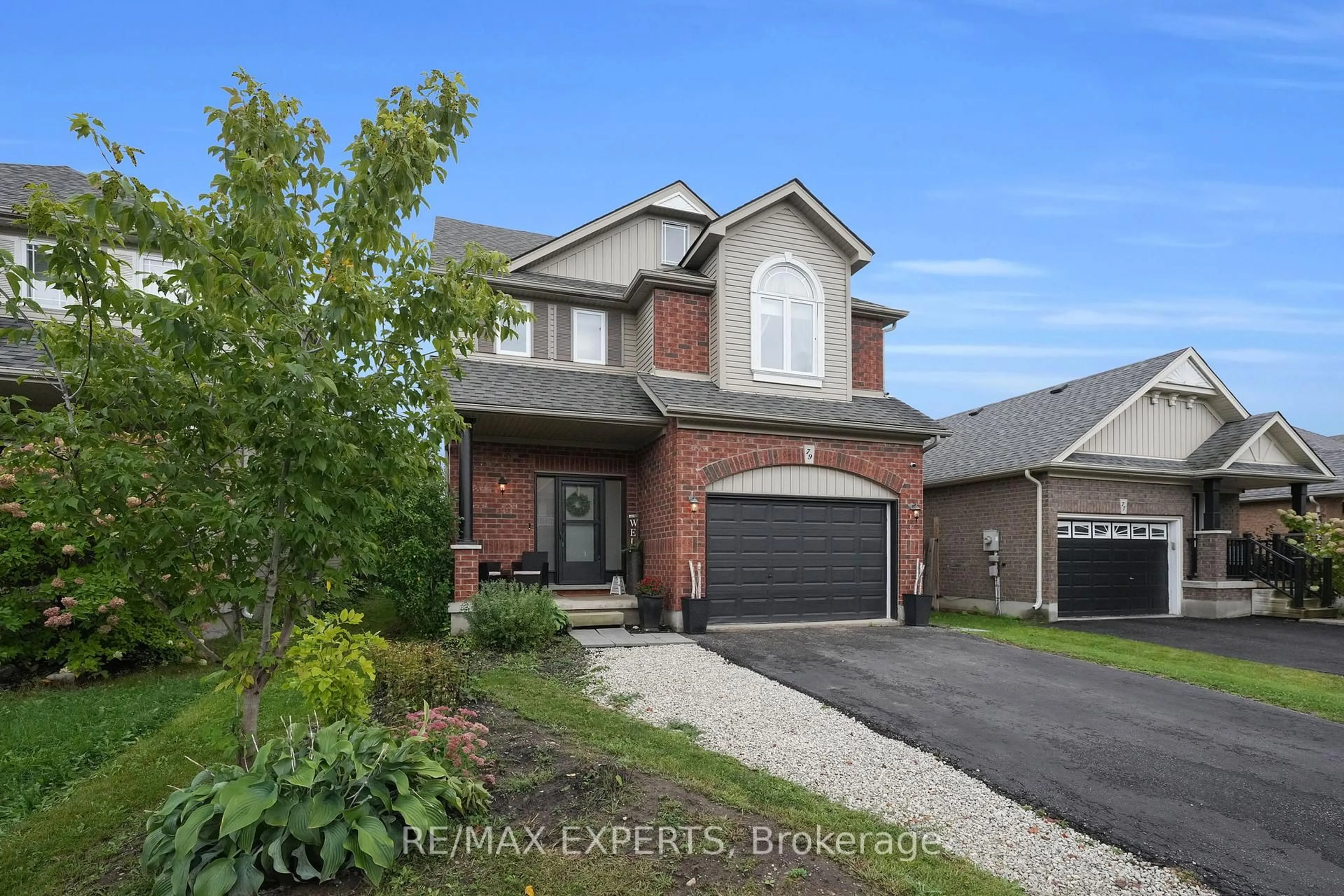 Home with brick exterior material, street for 79 Shephard Ave, New Tecumseth Ontario L9R 2G3