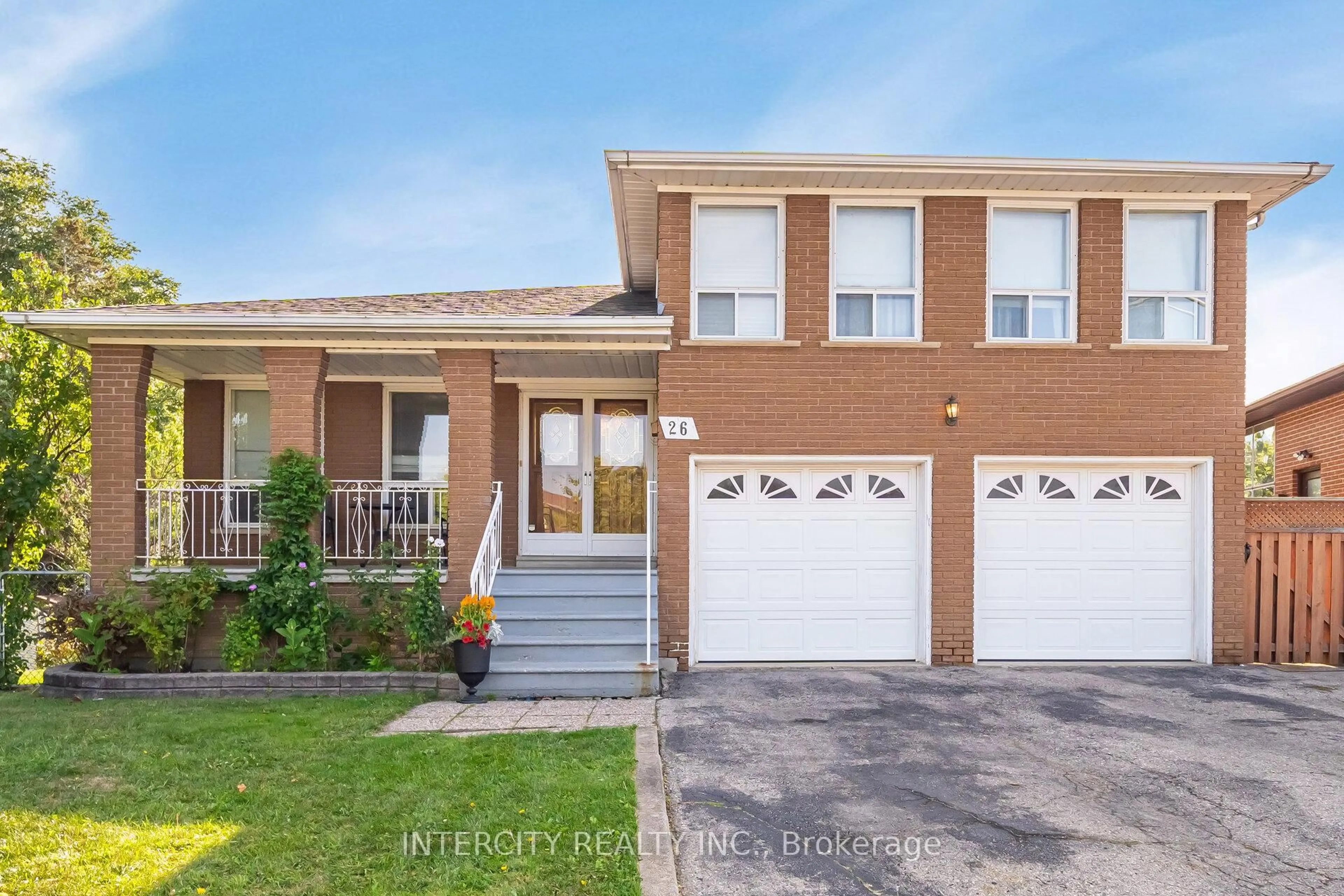 Home with brick exterior material, street for 26 North Ridge Rd, Vaughan Ontario L4L 2G8