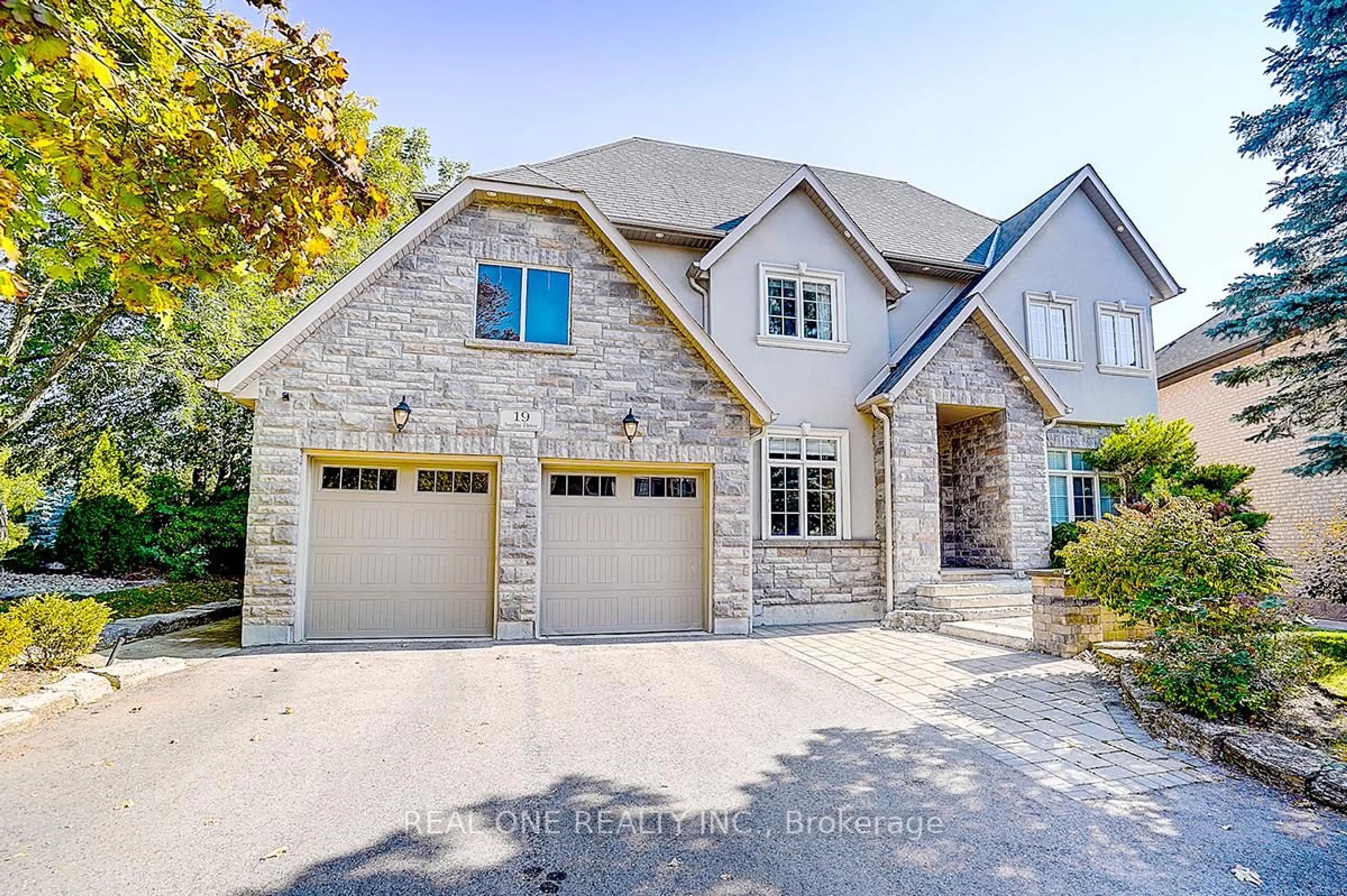 Home with brick exterior material, street for 19 Anglin Dr, Richmond Hill Ontario L4E 3M5