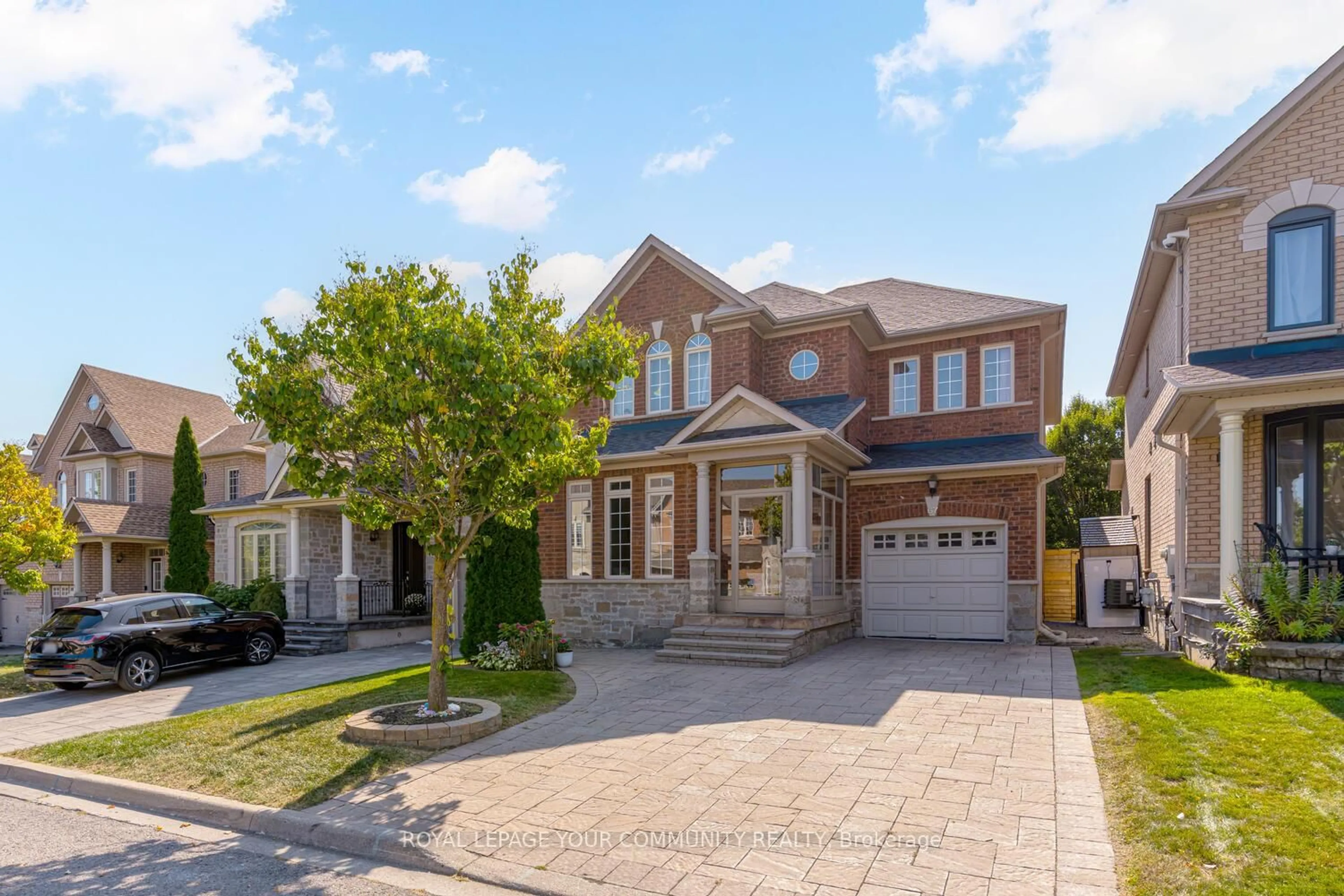 Home with brick exterior material, street for 67 Cabernet Rd, Vaughan Ontario L4J 8X7