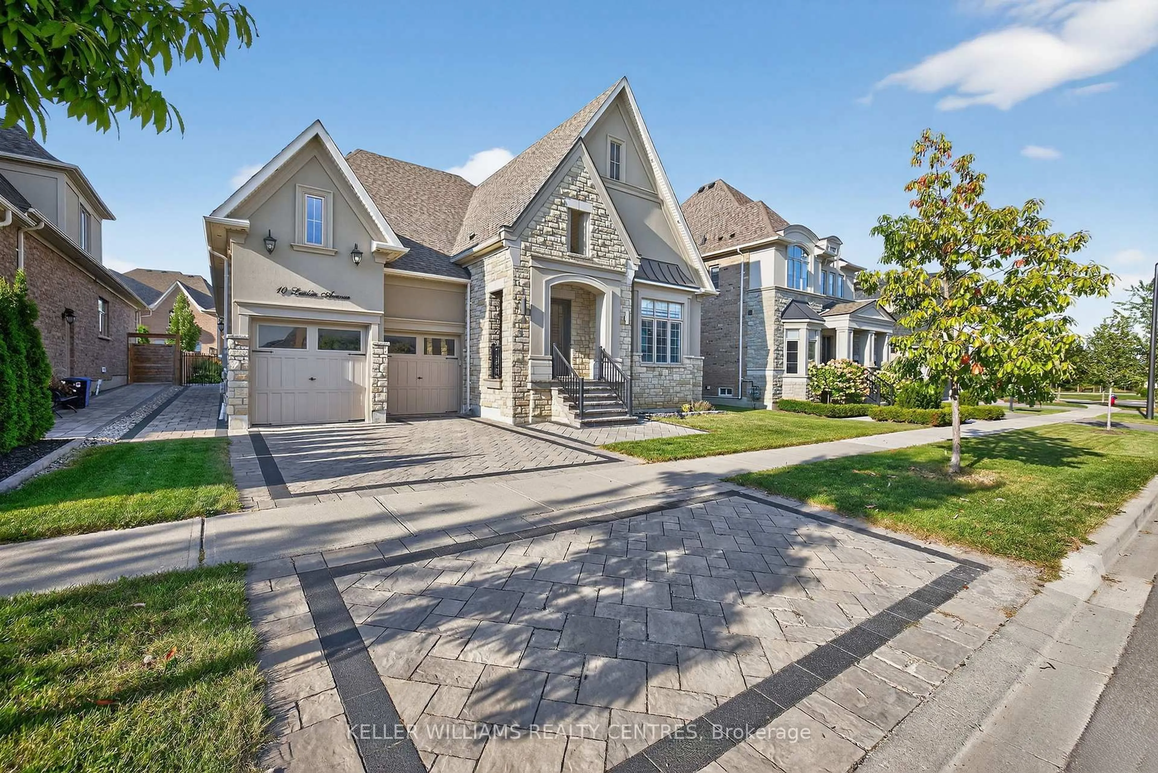 Home with brick exterior material, street for 10 Larkin Ave, King Ontario L7B 0N8