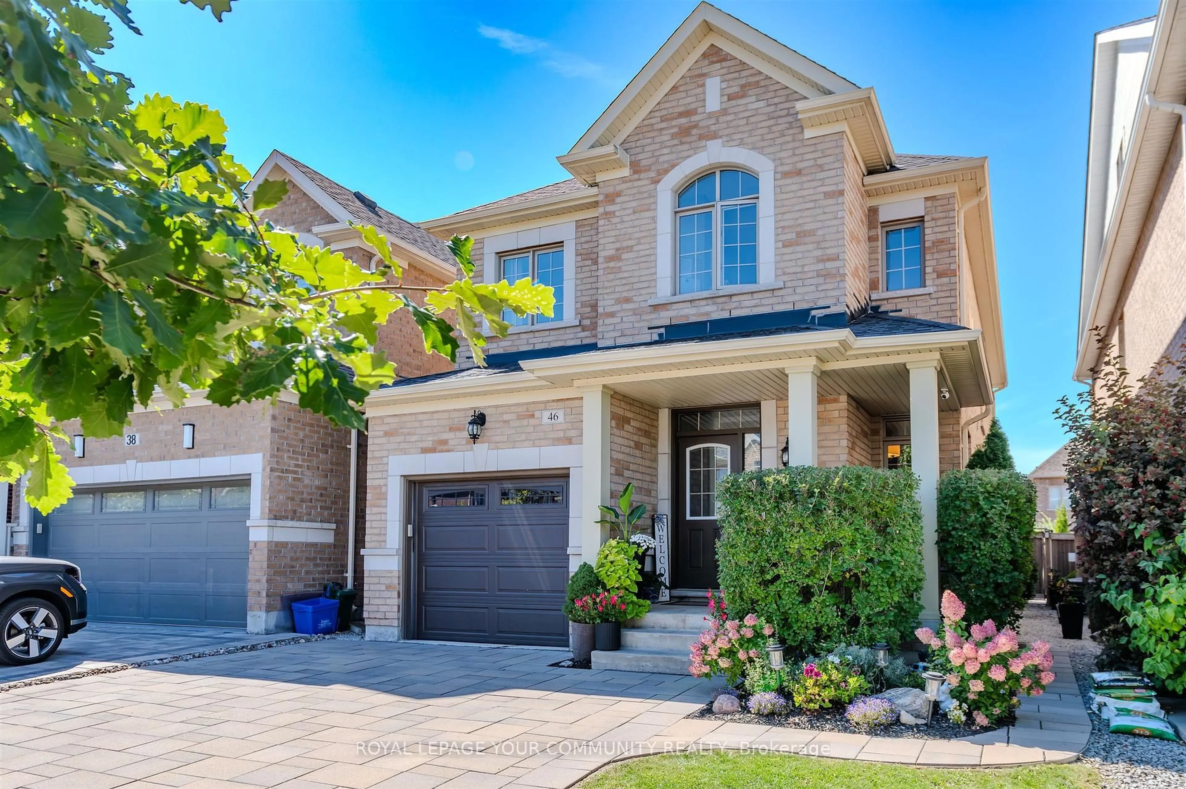 Home with brick exterior material, street for 46 Cobb St, Aurora Ontario L4G 0W9