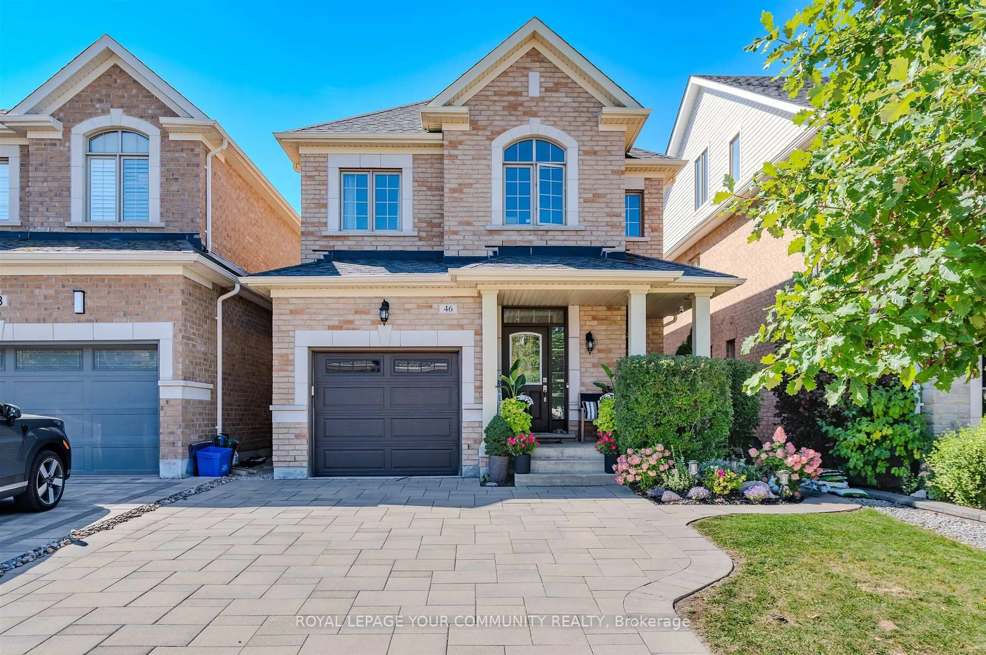 Home with brick exterior material, street for 46 Cobb St, Aurora Ontario L4G 0W9