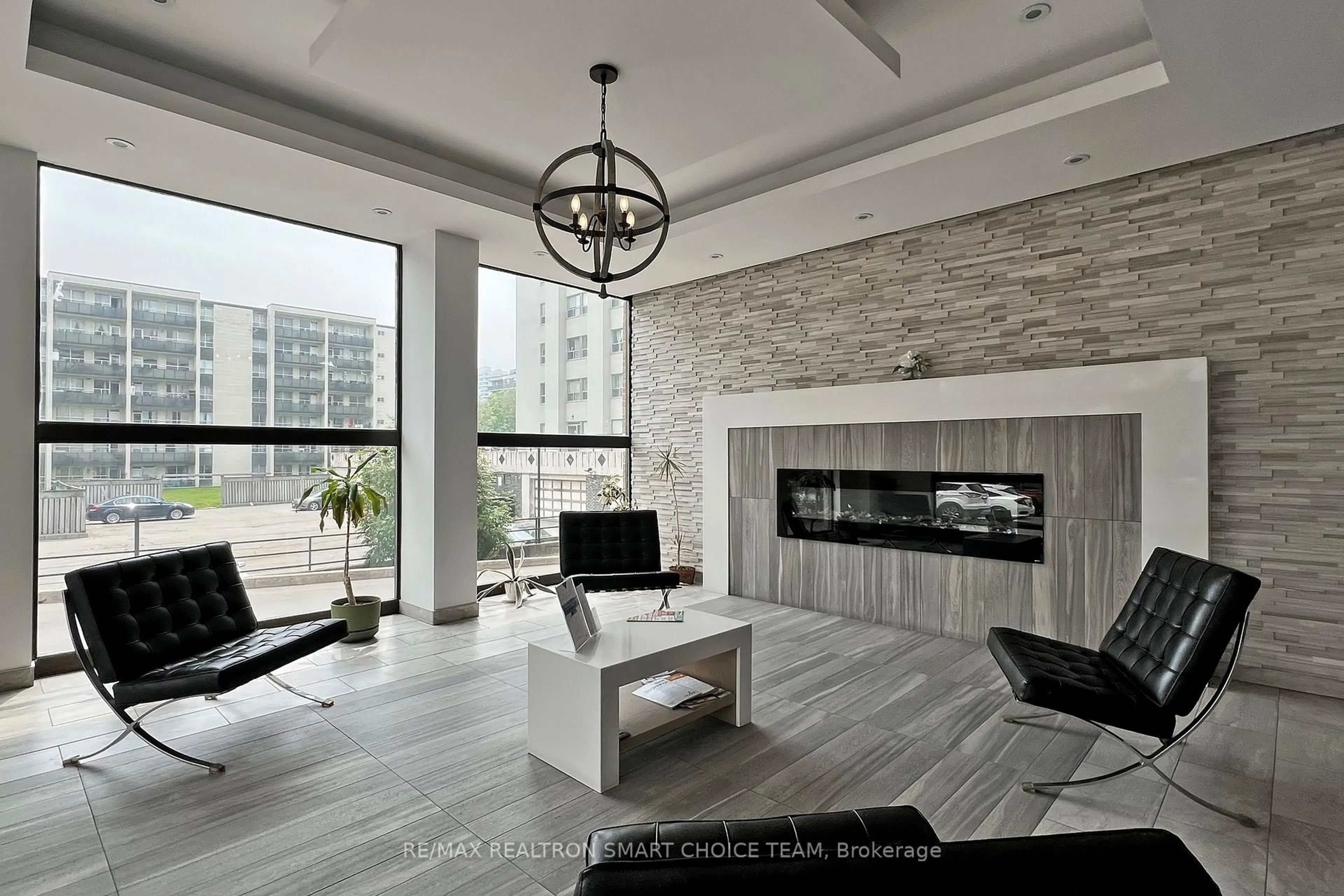 Living room with furniture, unknown for 180 Dudley Ave #506, Markham Ontario L3T 4X2