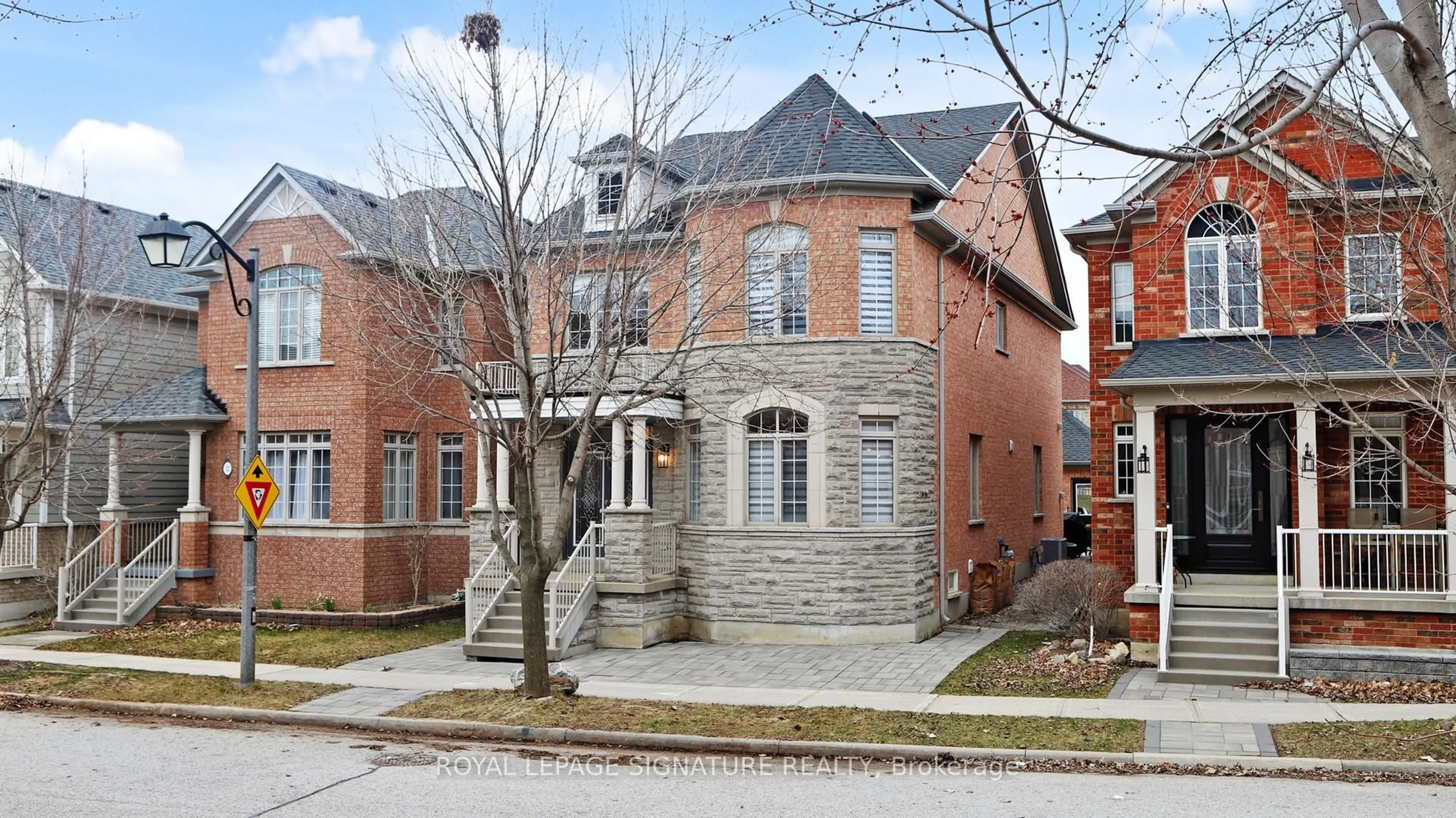 Home with brick exterior material, street for 10 Foxton Rd, Markham Ontario L6B 0A9