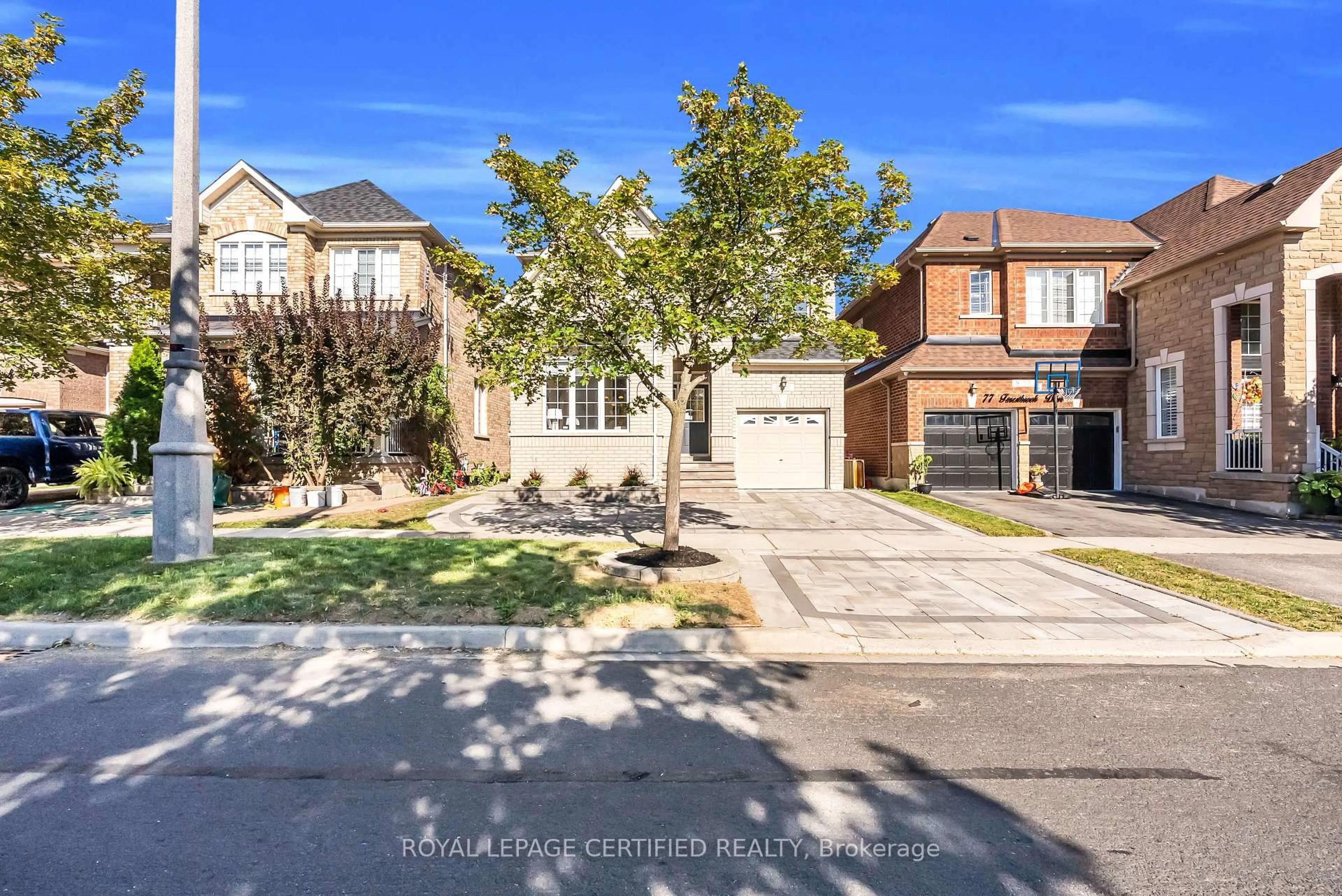 Home with brick exterior material, street for 79 Forestbrook Dr, Markham Ontario L6B 0G2