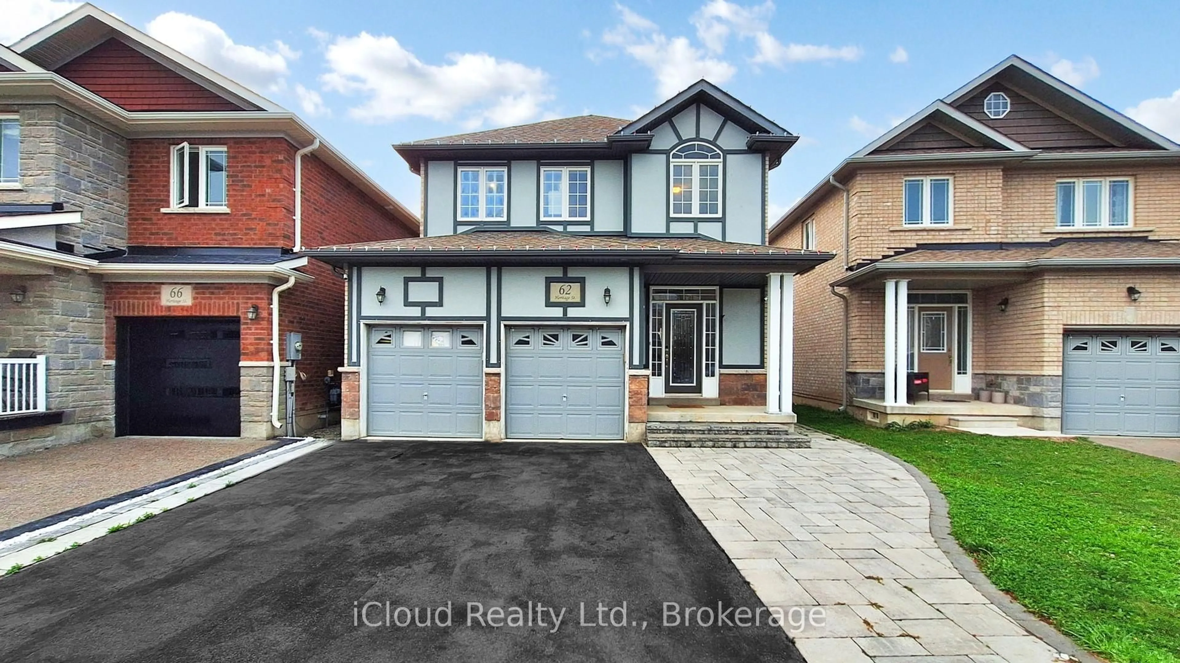 Home with brick exterior material, street for 62 Heritage St, Bradford West Gwillimbury Ontario L3Z 0X4
