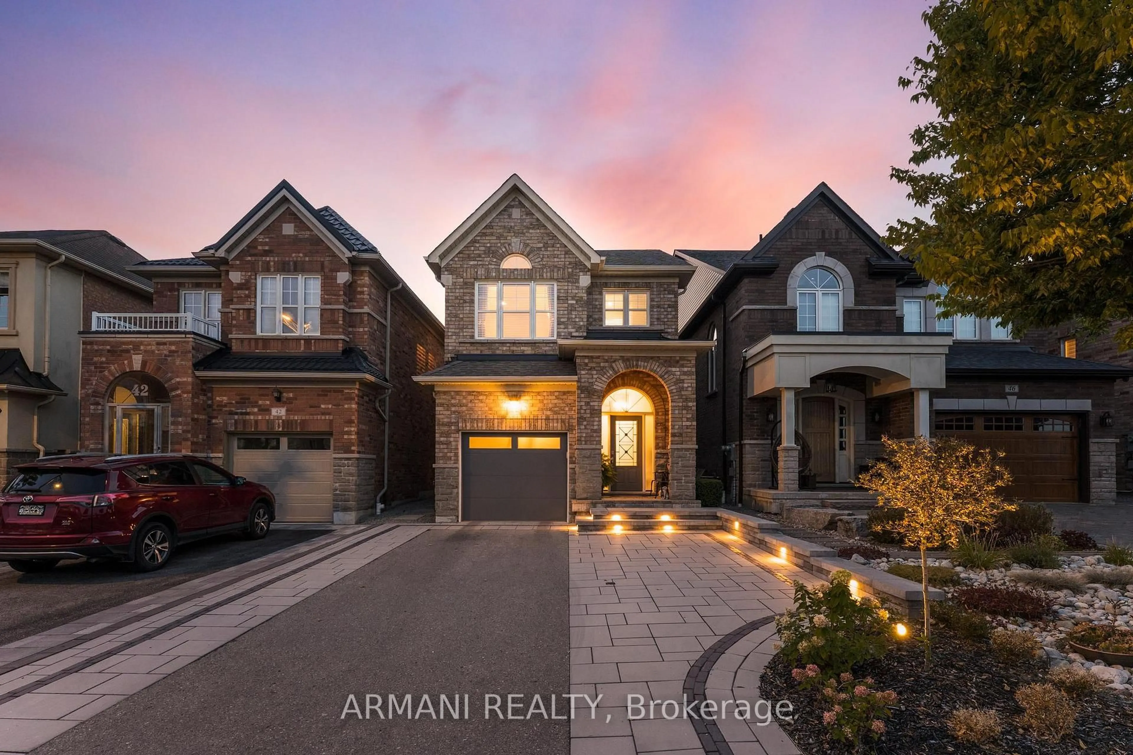 Home with brick exterior material, street for 44 Alex Black St, Vaughan Ontario L6A 0V5