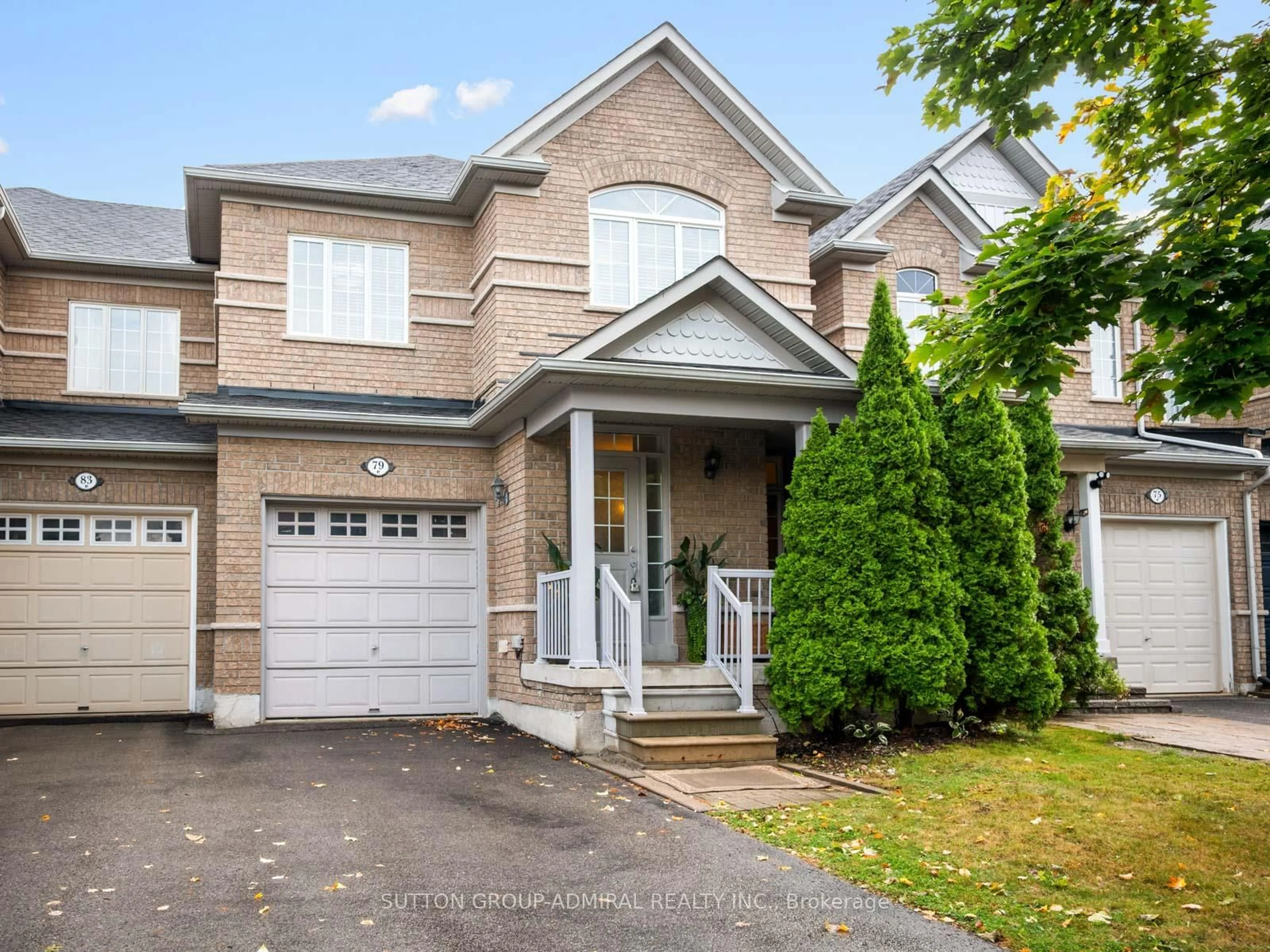 Home with brick exterior material, street for 79 Watkins Glen Cres, Aurora Ontario L4G 7S6