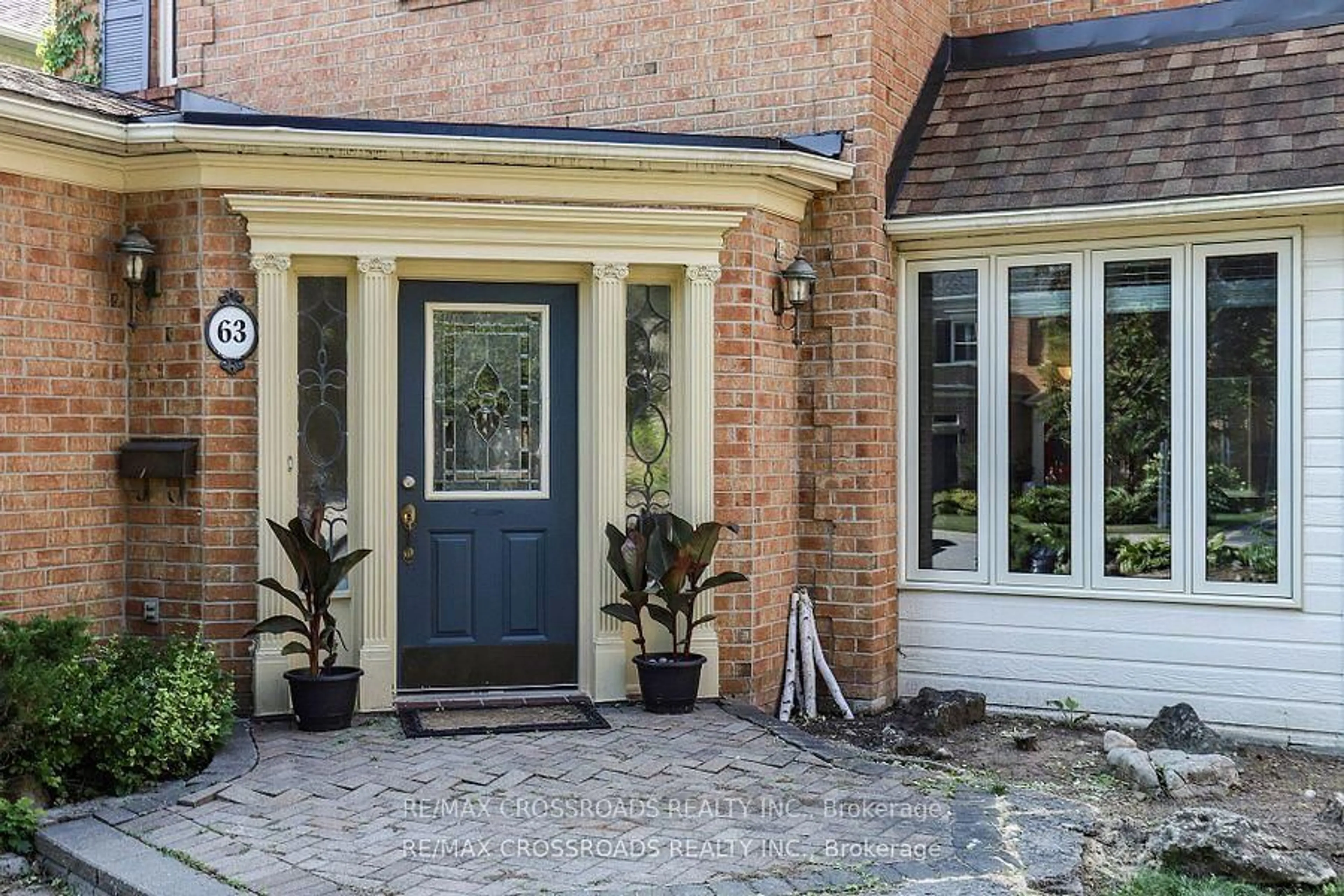 Home with brick exterior material, street for 63 Baynards Lane, Richmond Hill Ontario L4C 9B6