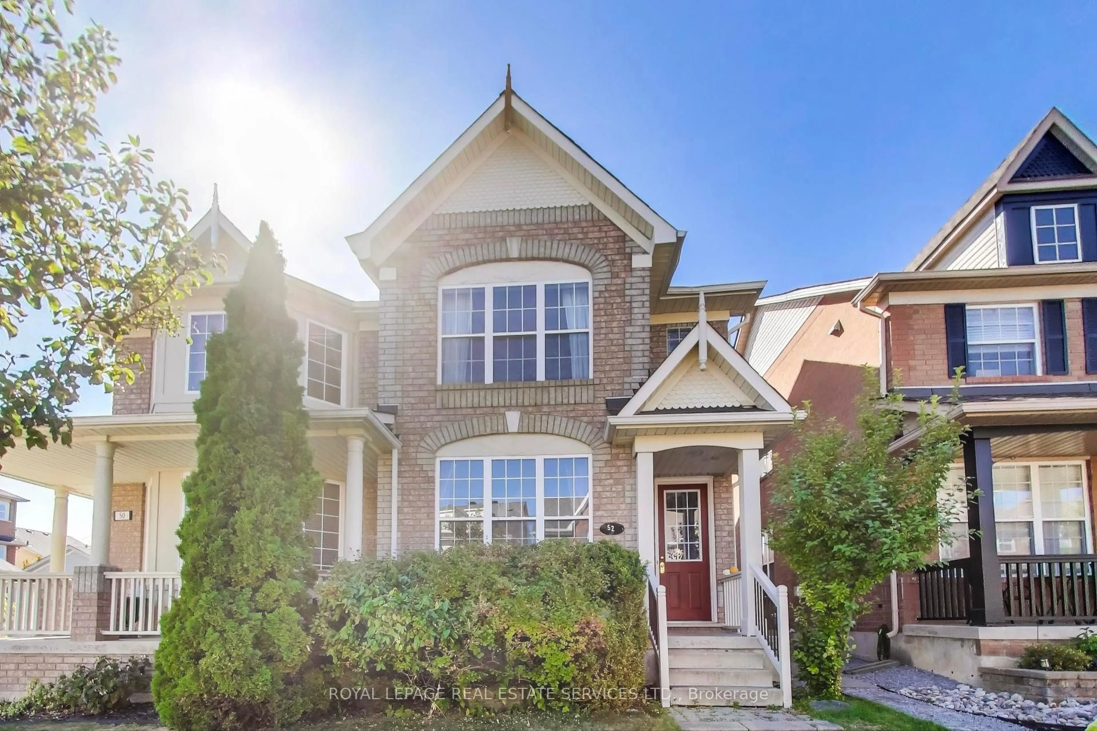Home with brick exterior material, street for 52 Gowland Rd, Markham Ontario L6B 1B8