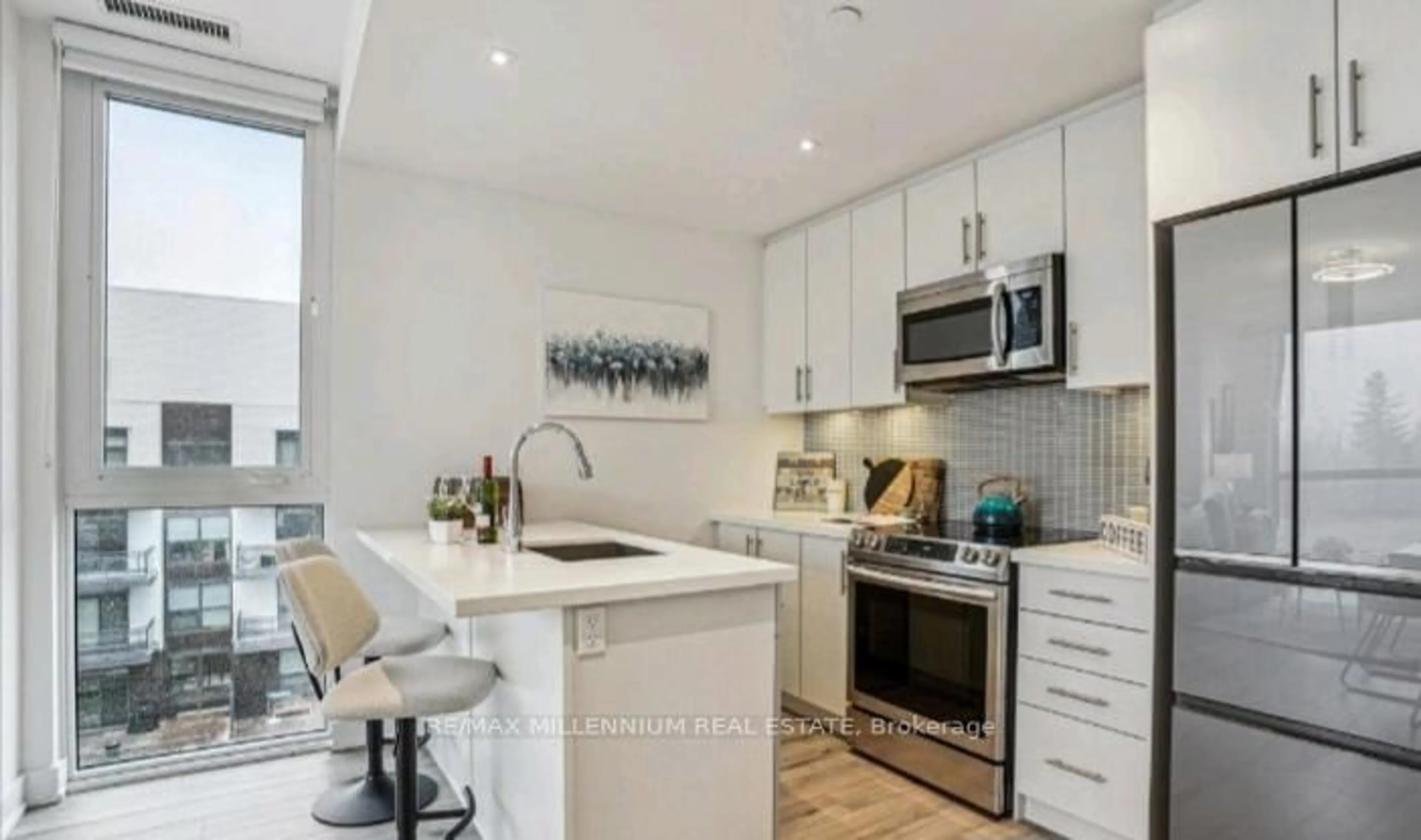 Open concept kitchen, unknown for 375 Sea Ray Ave #410, Innisfil Ontario L9S 0N9