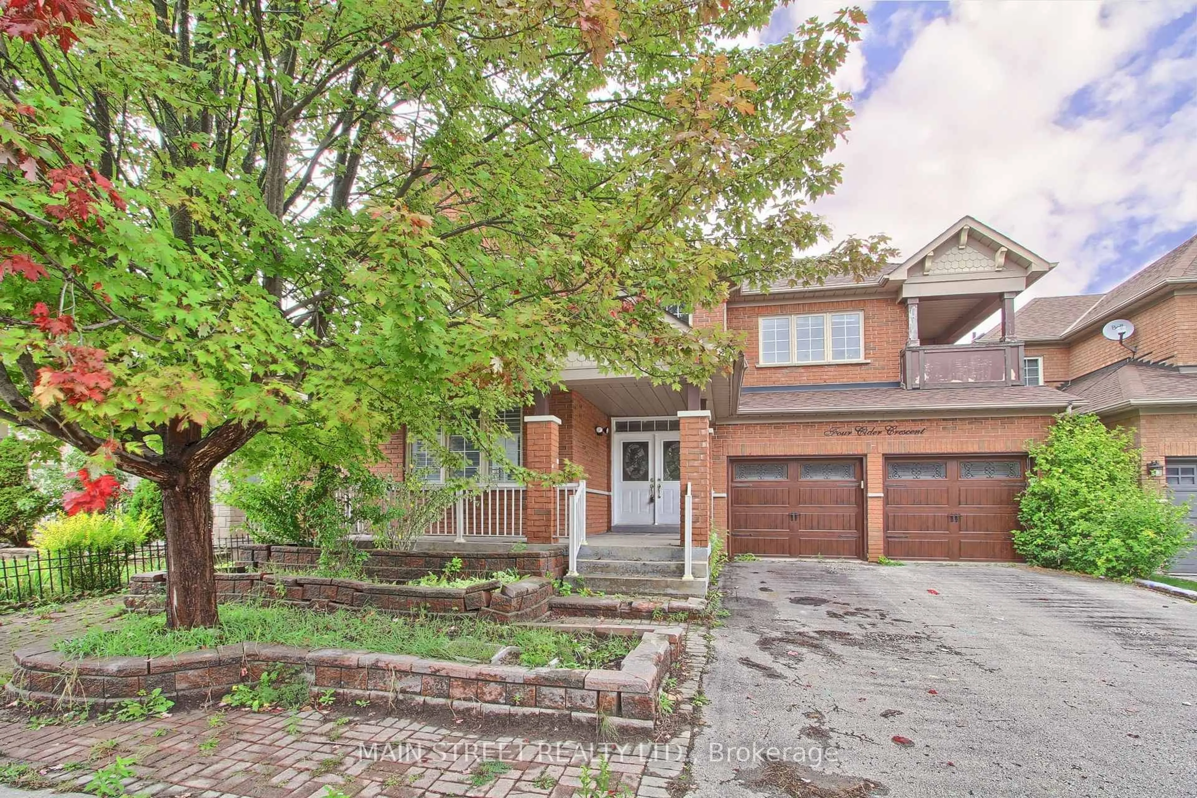Home with brick exterior material, street for 4 Cider Crescent Cres, Richmond Hill Ontario L4E 4A4
