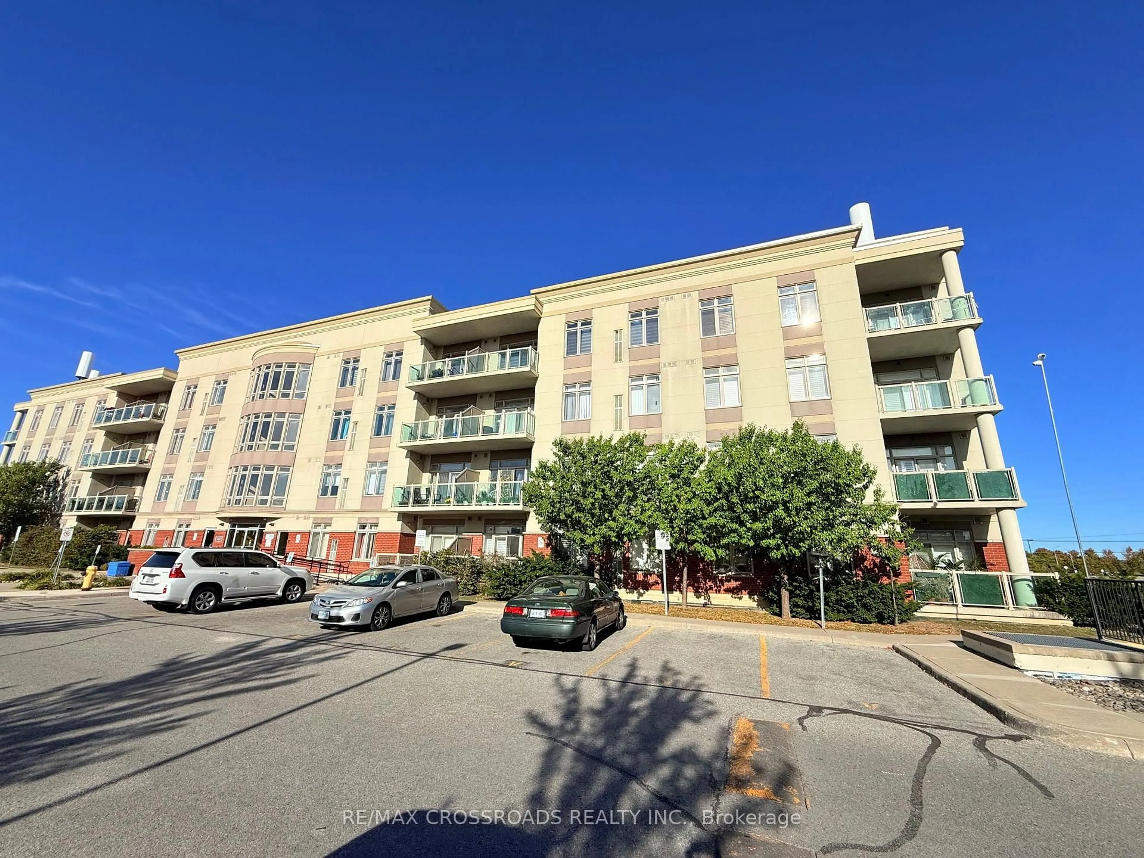 A pic from outside/outdoor area/front of a property/back of a property/a pic from drone, street for 7340 Markham Rd #211, Markham Ontario L3S 0B1