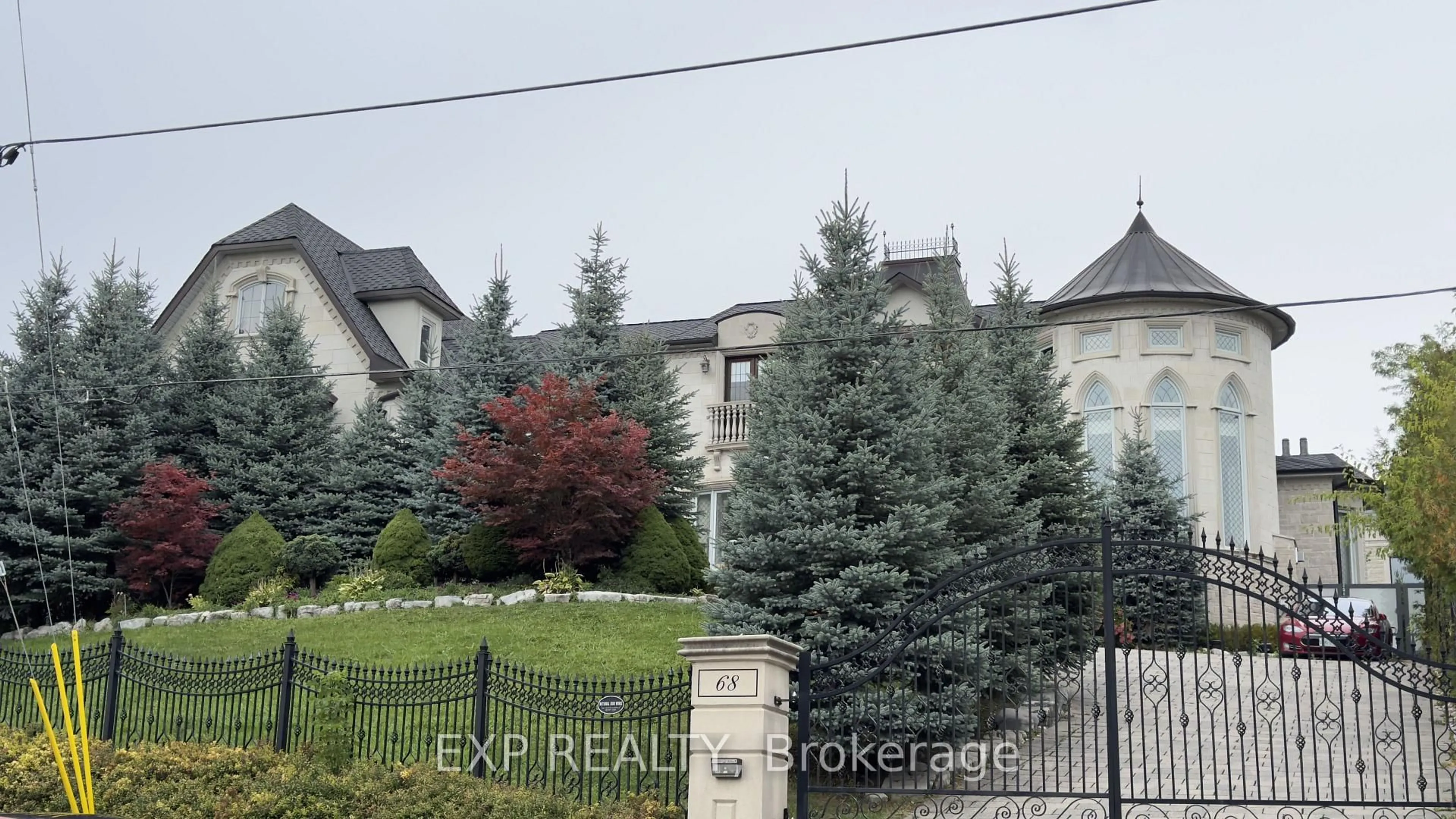 A pic from outside/outdoor area/front of a property/back of a property/a pic from drone, unknown for 68 Davidson Dr, Vaughan Ontario L4L 1M3