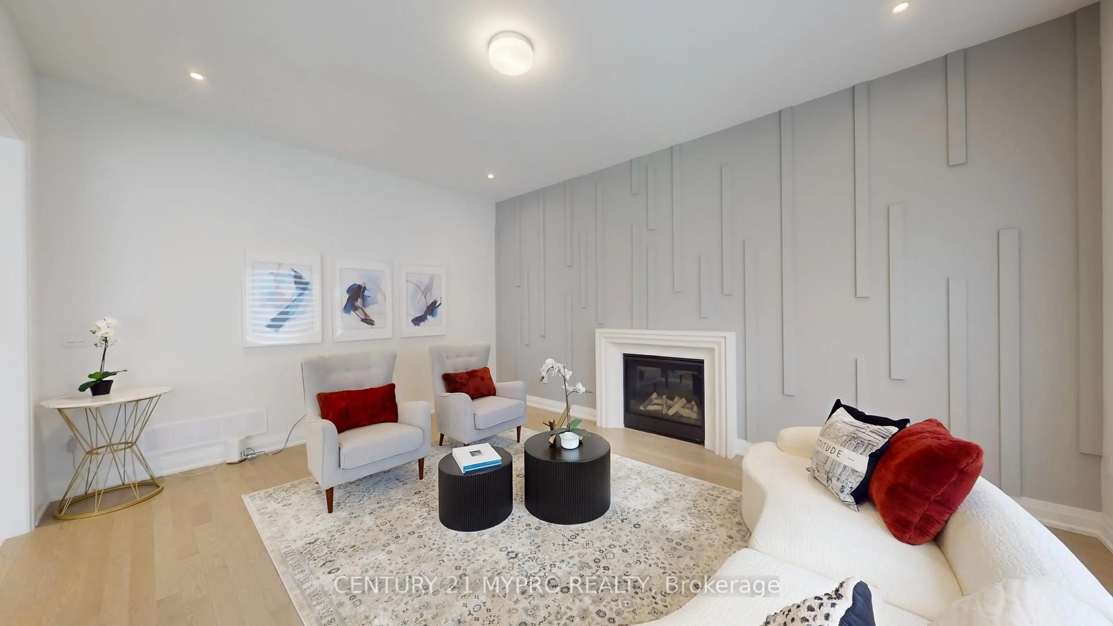 Living room with furniture, unknown for 6 Longworth Ave, Richmond Hill Ontario L4E 1A2
