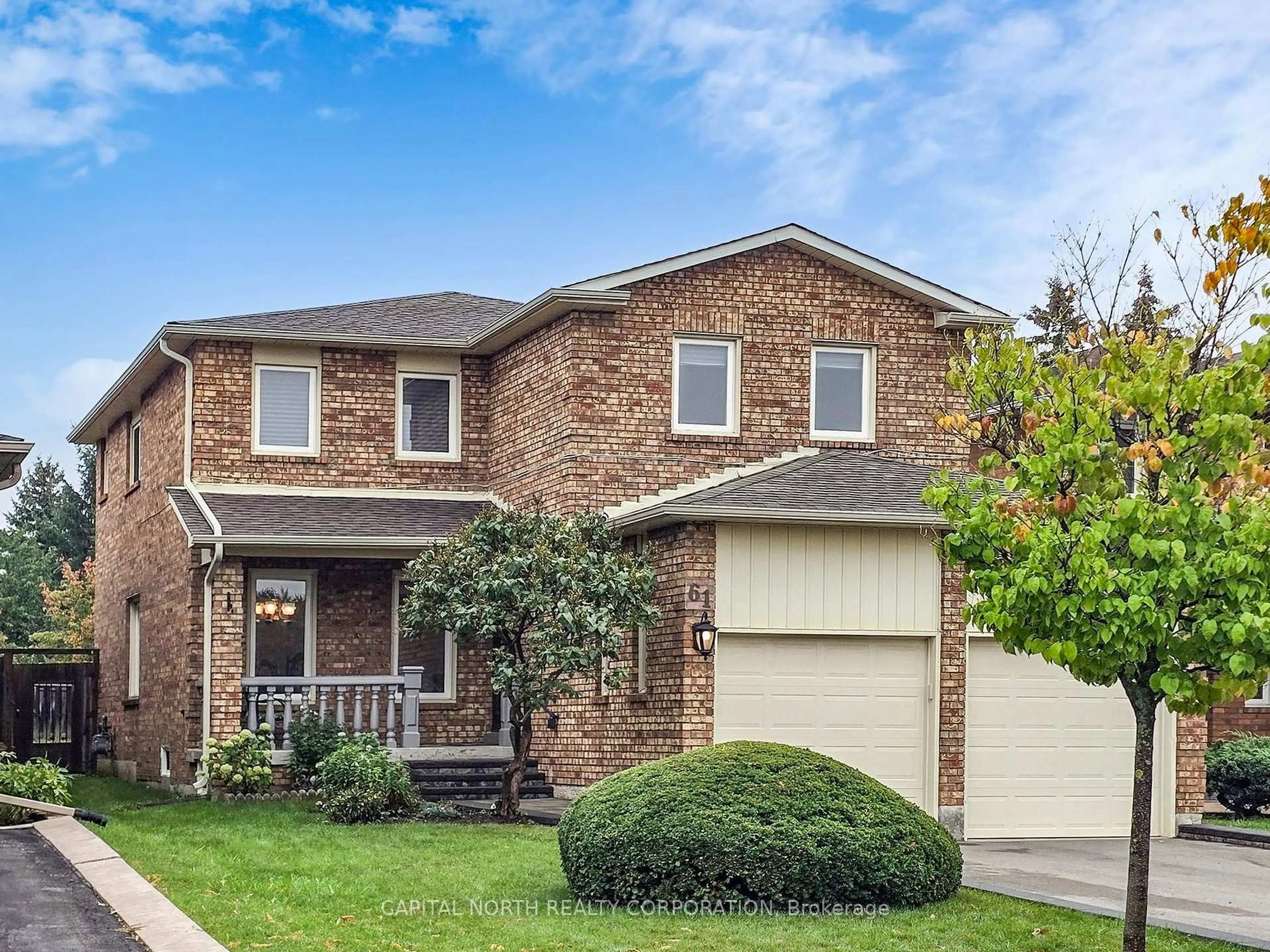 Home with brick exterior material, street for 61 Sherbourne Dr, Vaughan Ontario L6A 1H1