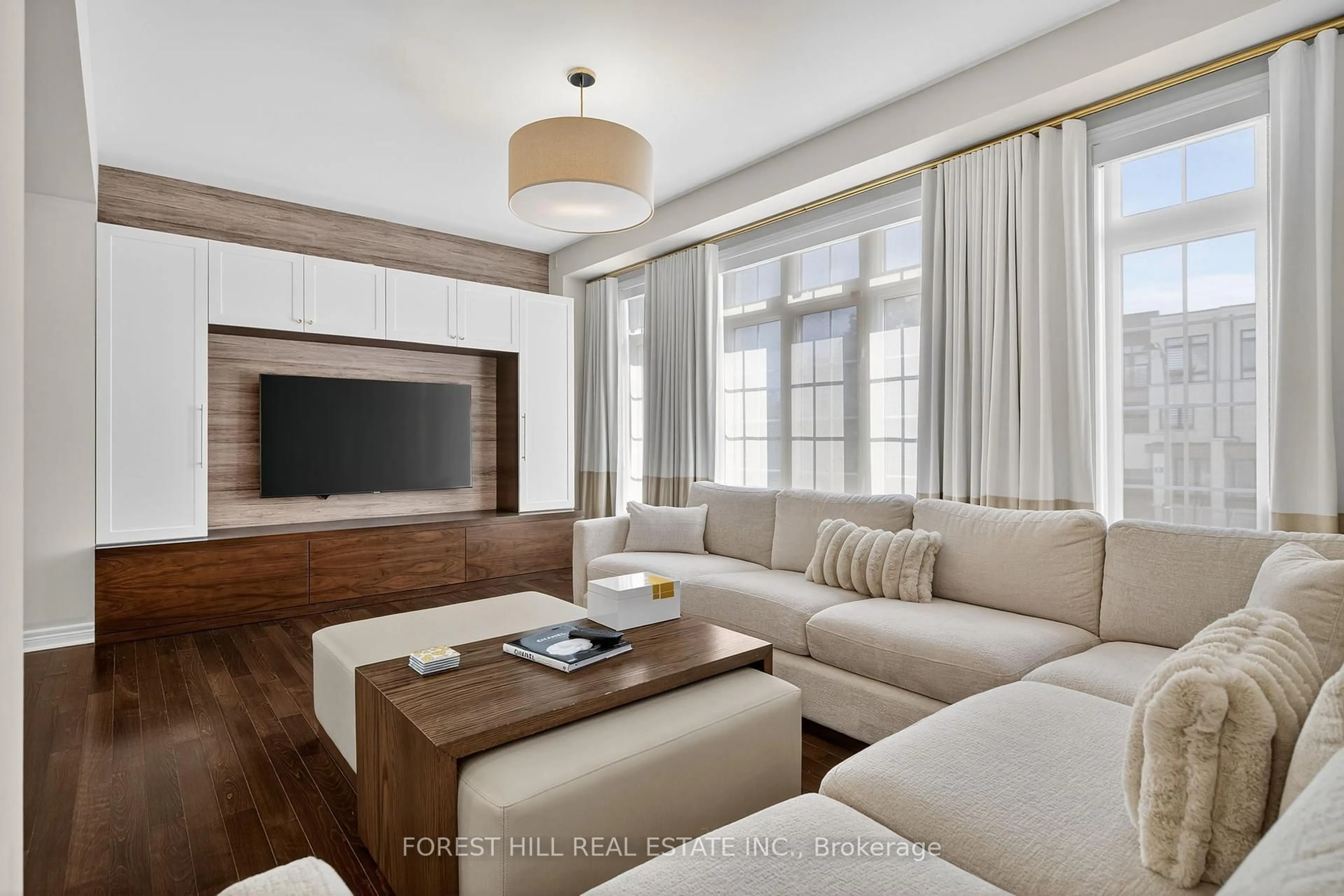 Living room with furniture, unknown for 138 Lebovic Campus Dr, Vaughan Ontario L6A 4M1