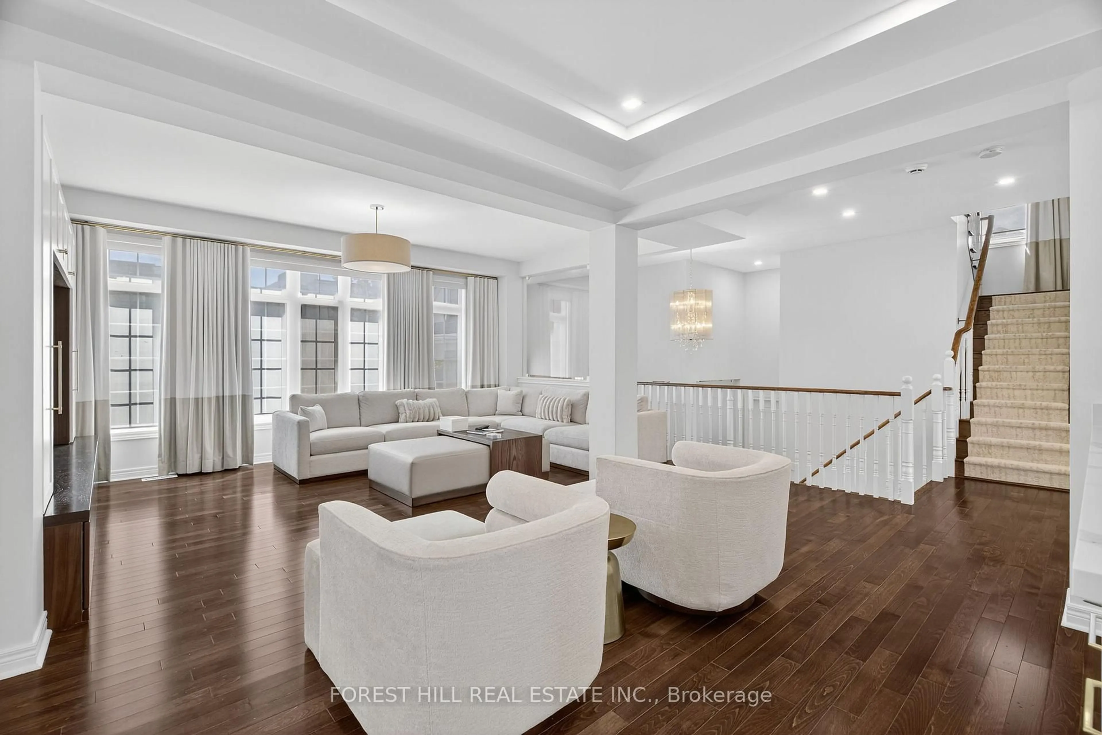 Living room with furniture, unknown for 138 Lebovic Campus Dr, Vaughan Ontario L6A 4M1
