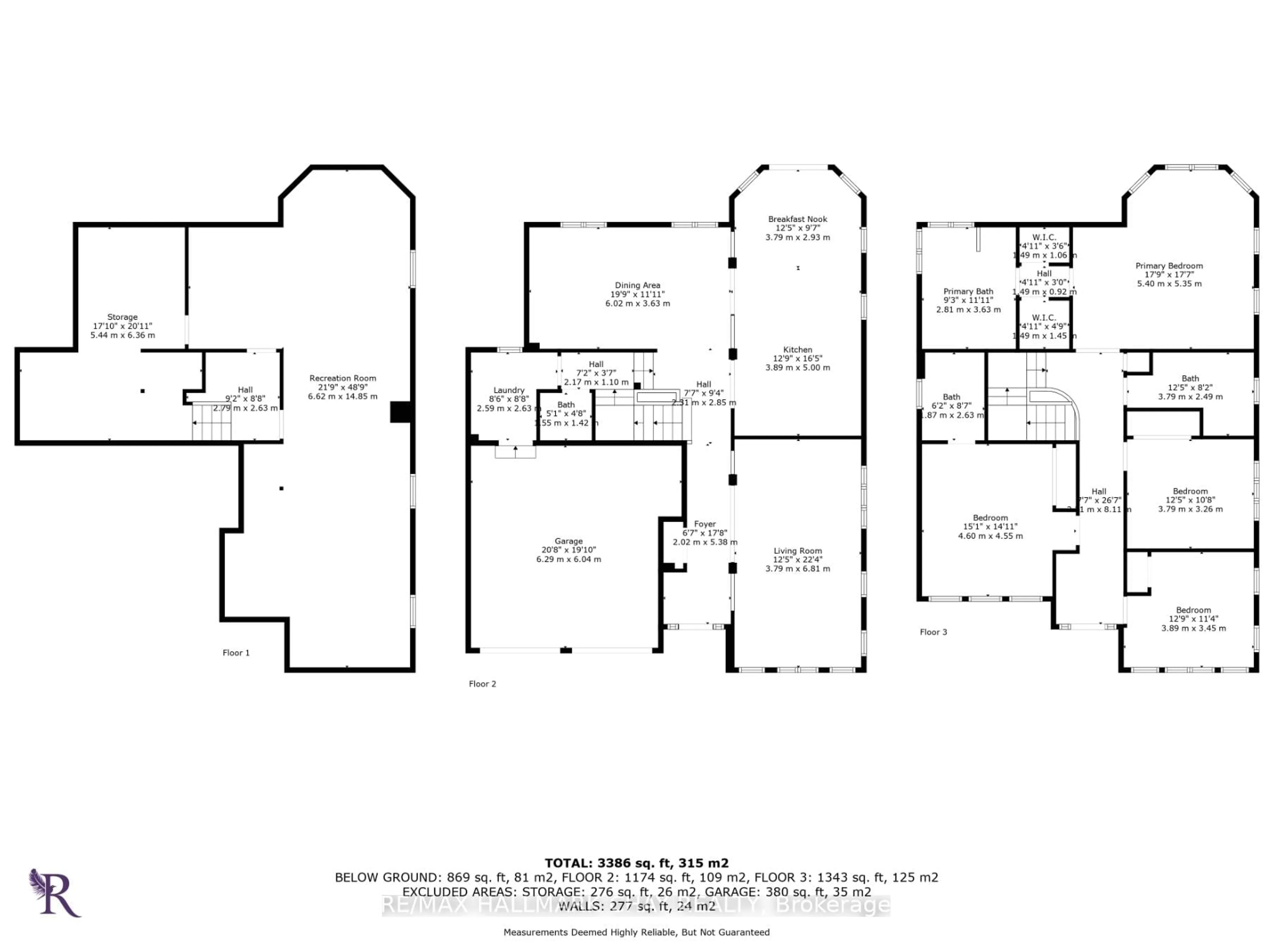 Floor plan for 117 Mount Cres, Essa Ontario L3W 0N2