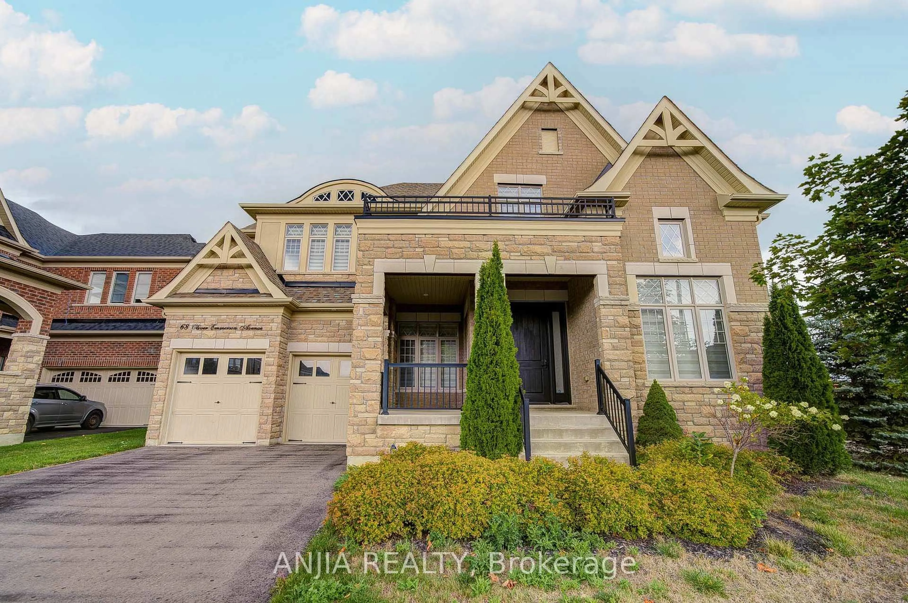 Home with brick exterior material, street for 68 Oliver Emmerson Ave, King Ontario L7B 0N8
