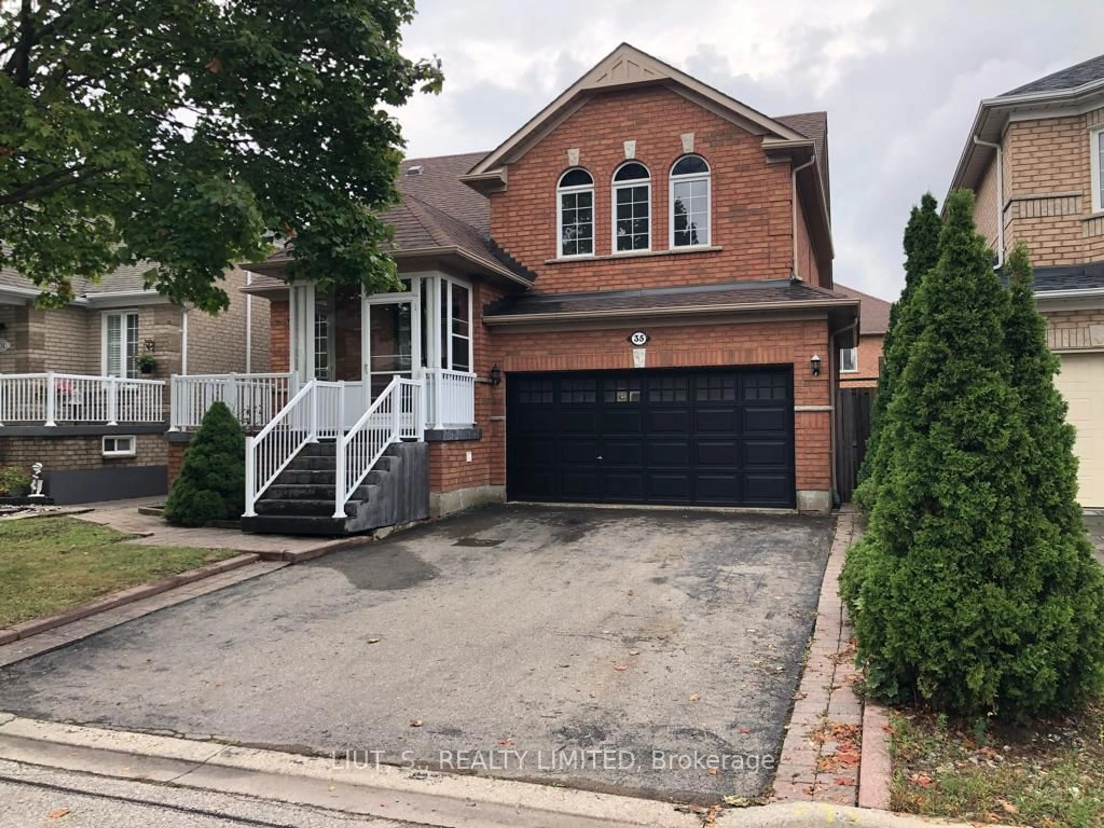 Home with brick exterior material, street for 35 Monte Cristi St, Vaughan Ontario L6A 3H8