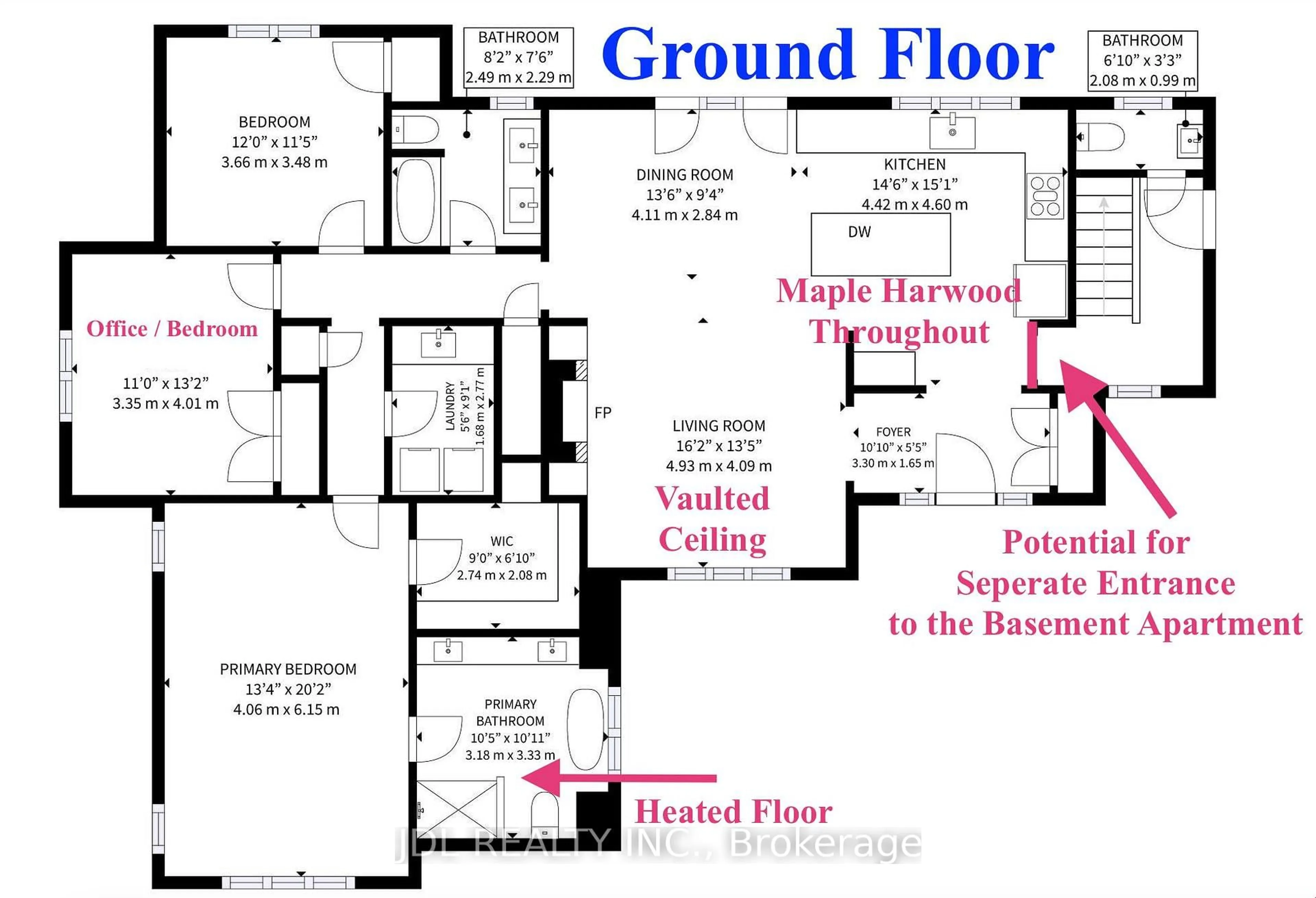 Floor plan for 11 Hedge Rd, Georgina Ontario L0E 1R0