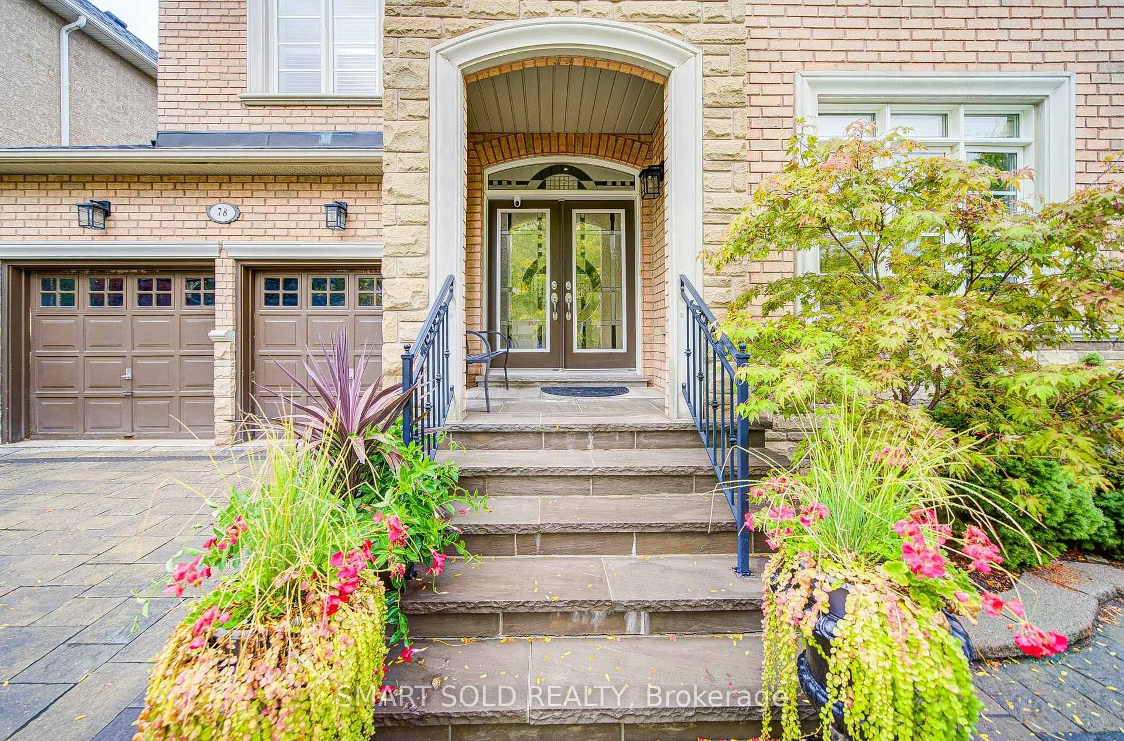Home with brick exterior material, street for 78 Foxwood Rd, Vaughan Ontario L4J 9E4