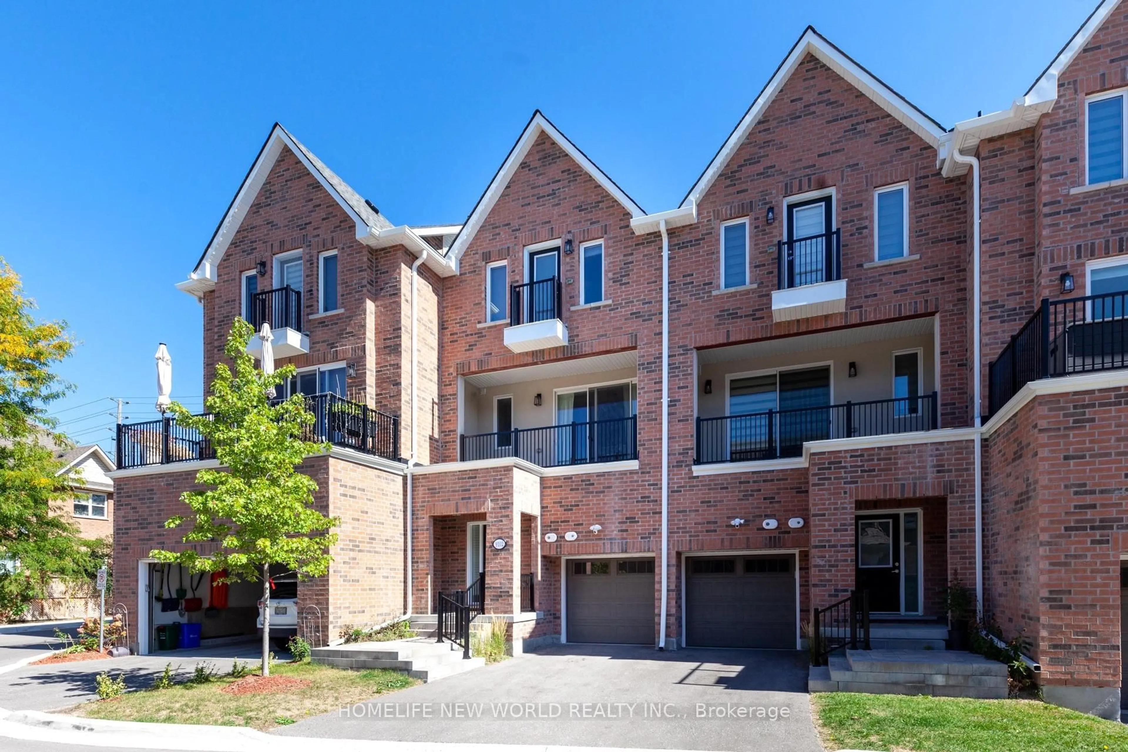 Home with brick exterior material, street for 9102 woodbine Ave, Markham Ontario L3R 0J8