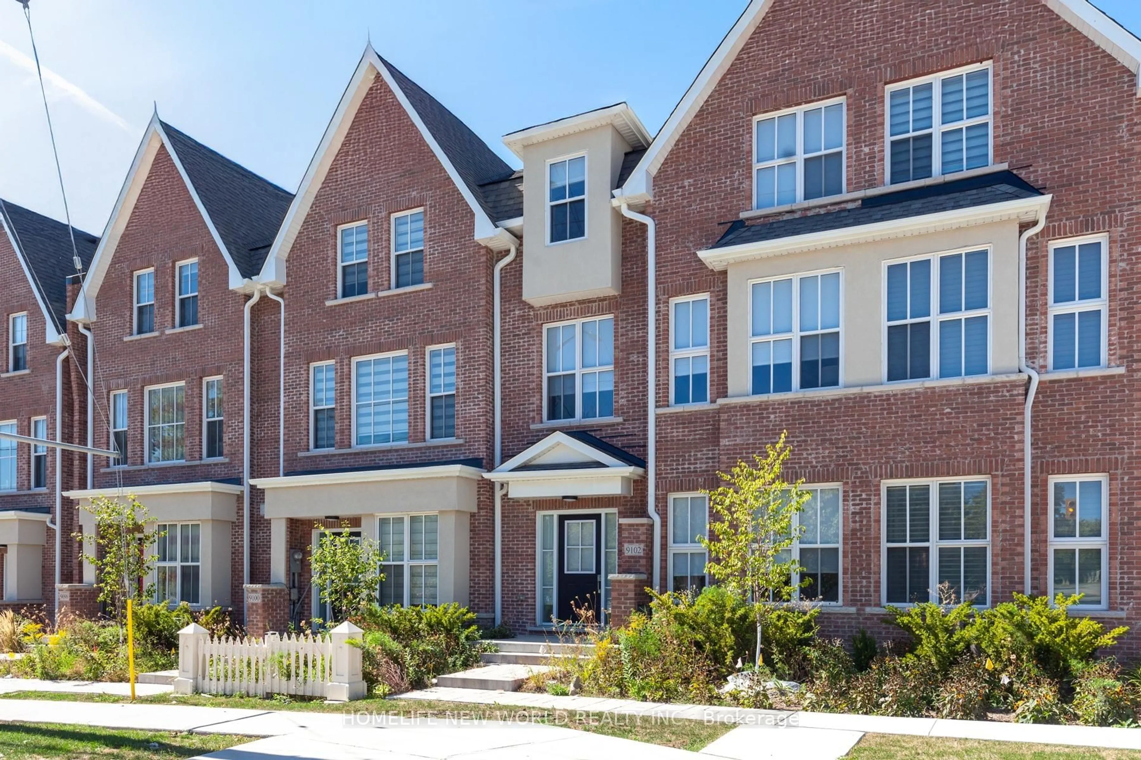 Home with brick exterior material, street for 9102 woodbine Ave, Markham Ontario L3R 0J8
