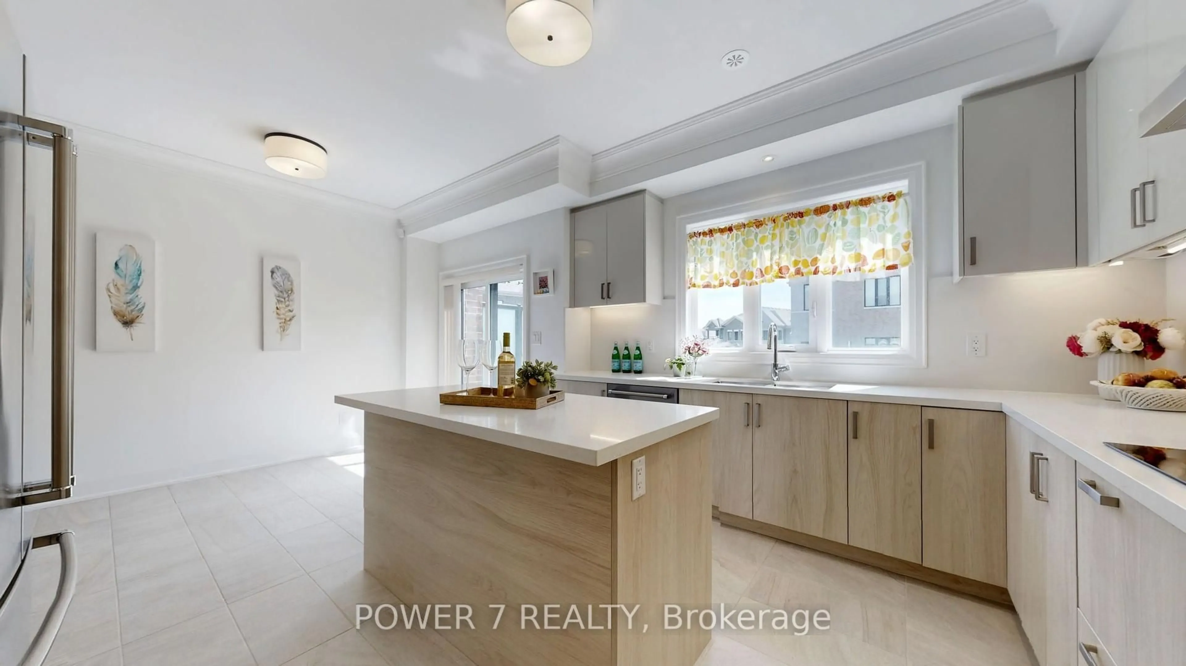 Open concept kitchen, unknown for 57 Gandhi Lane, Markham Ontario L3T 0G4